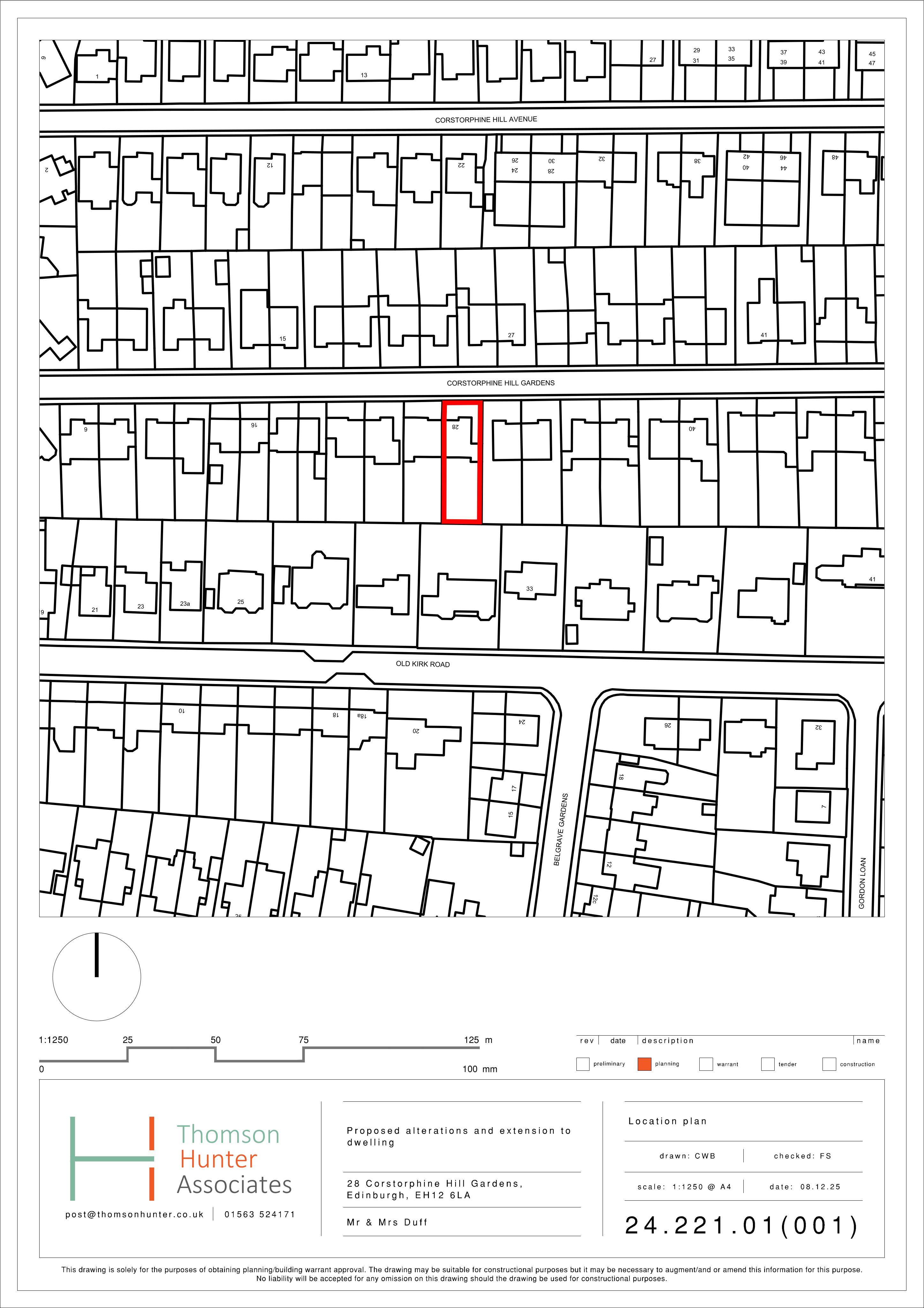 Planning document