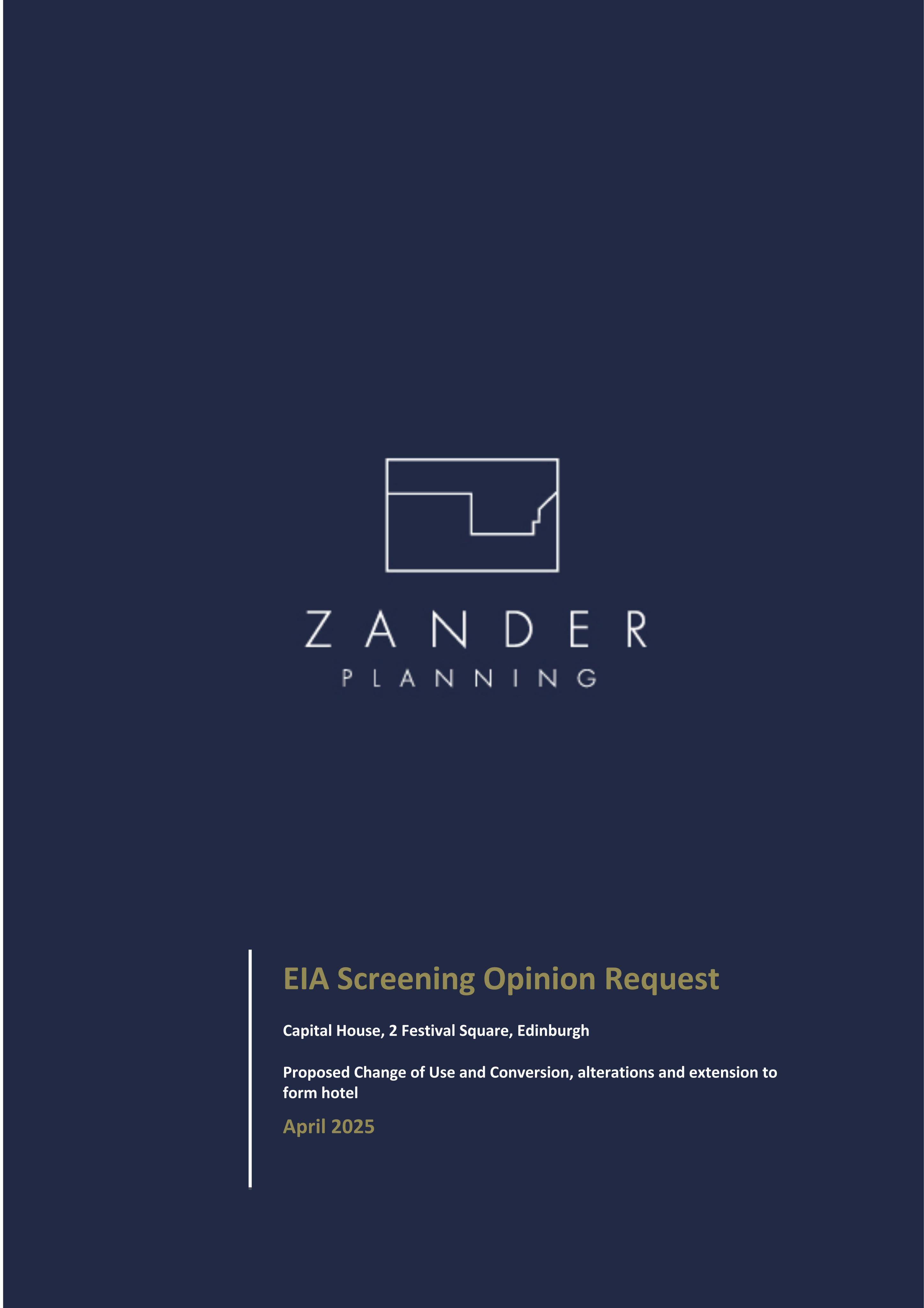 Planning document