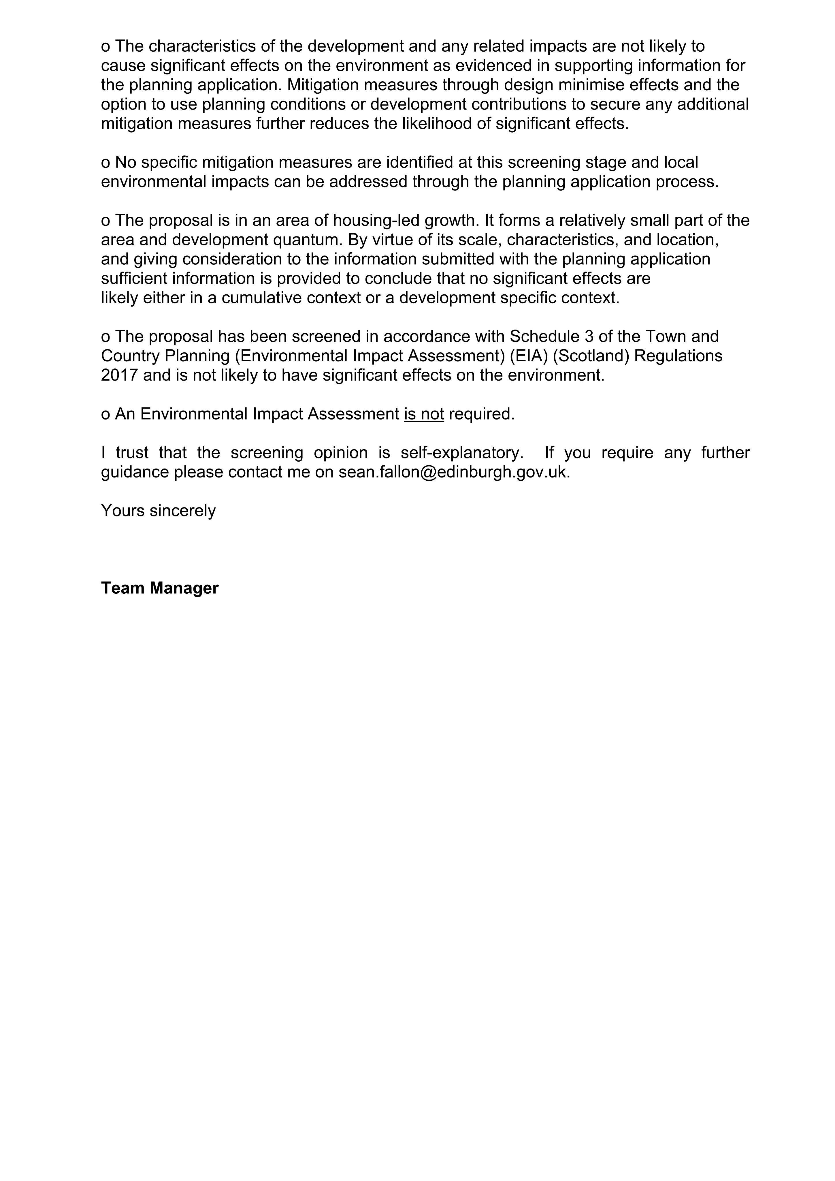 Planning document