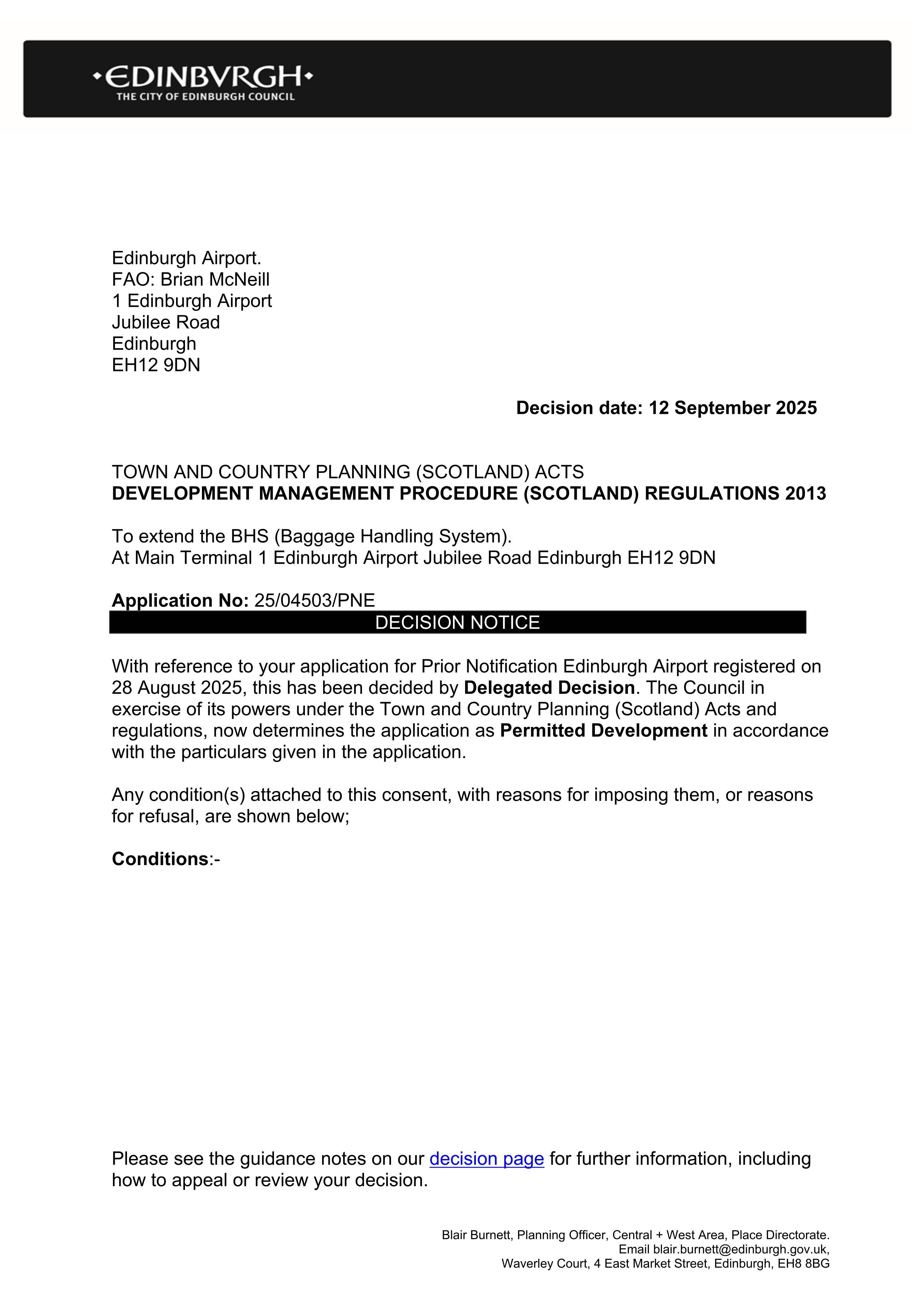 Planning document