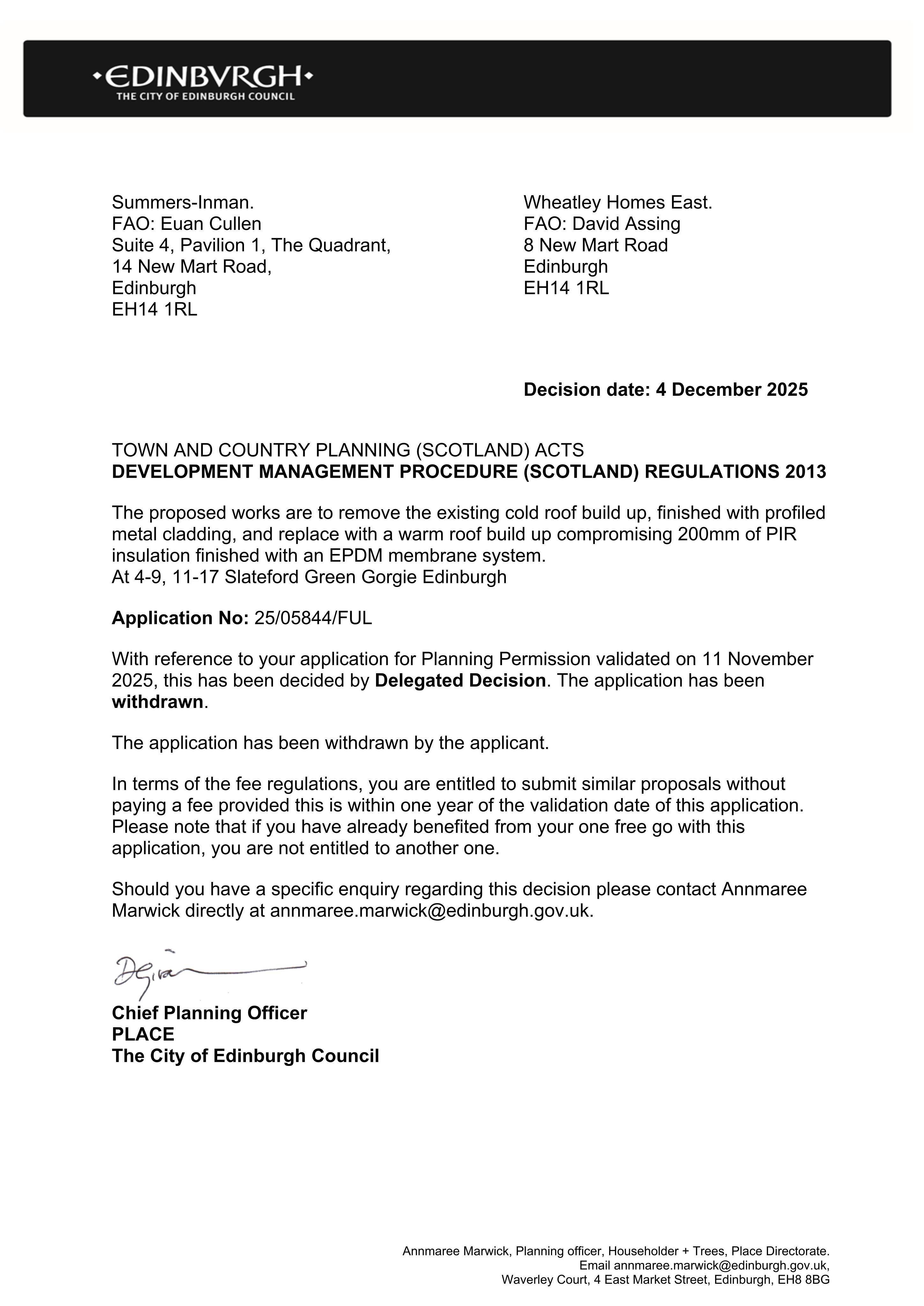 Planning document