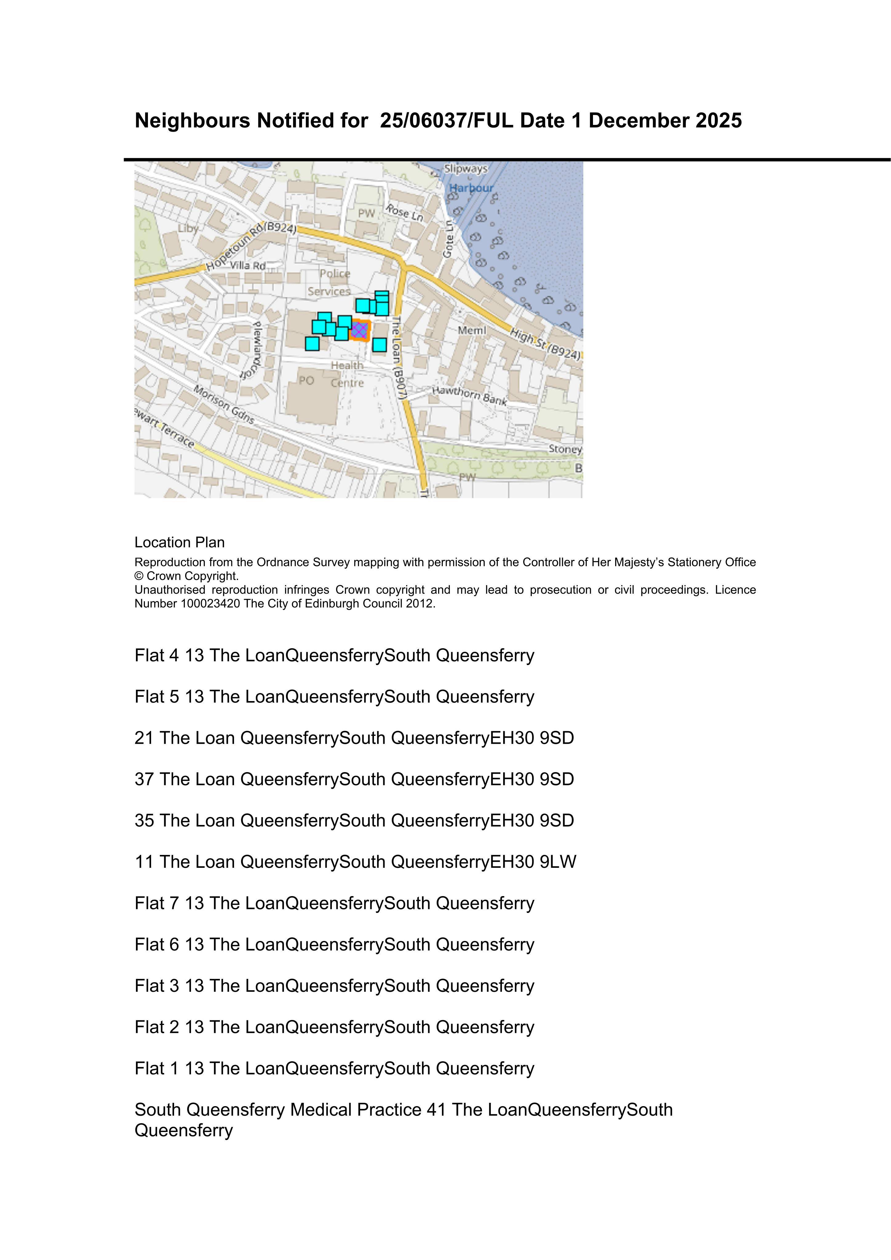 Planning document