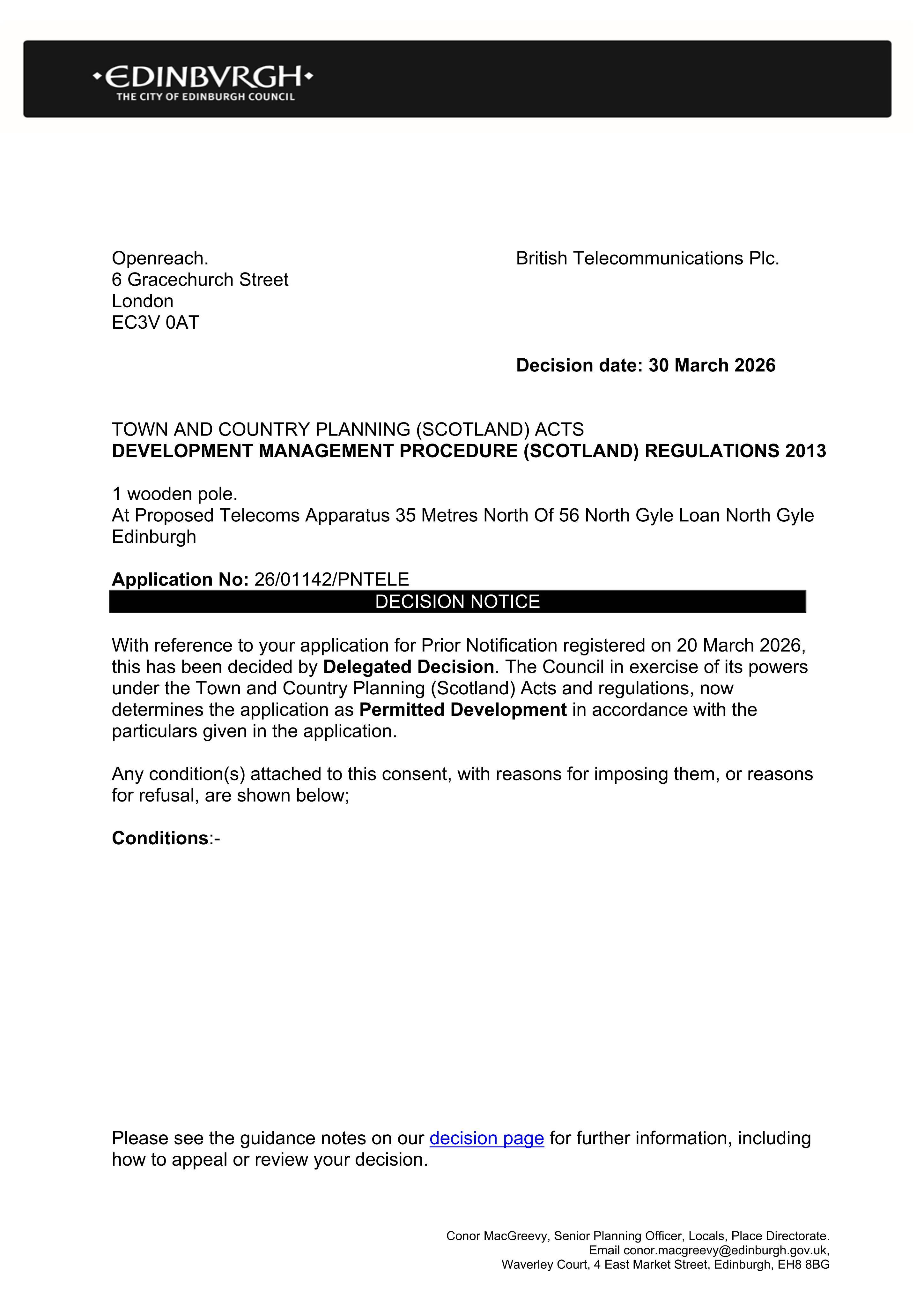 Planning document