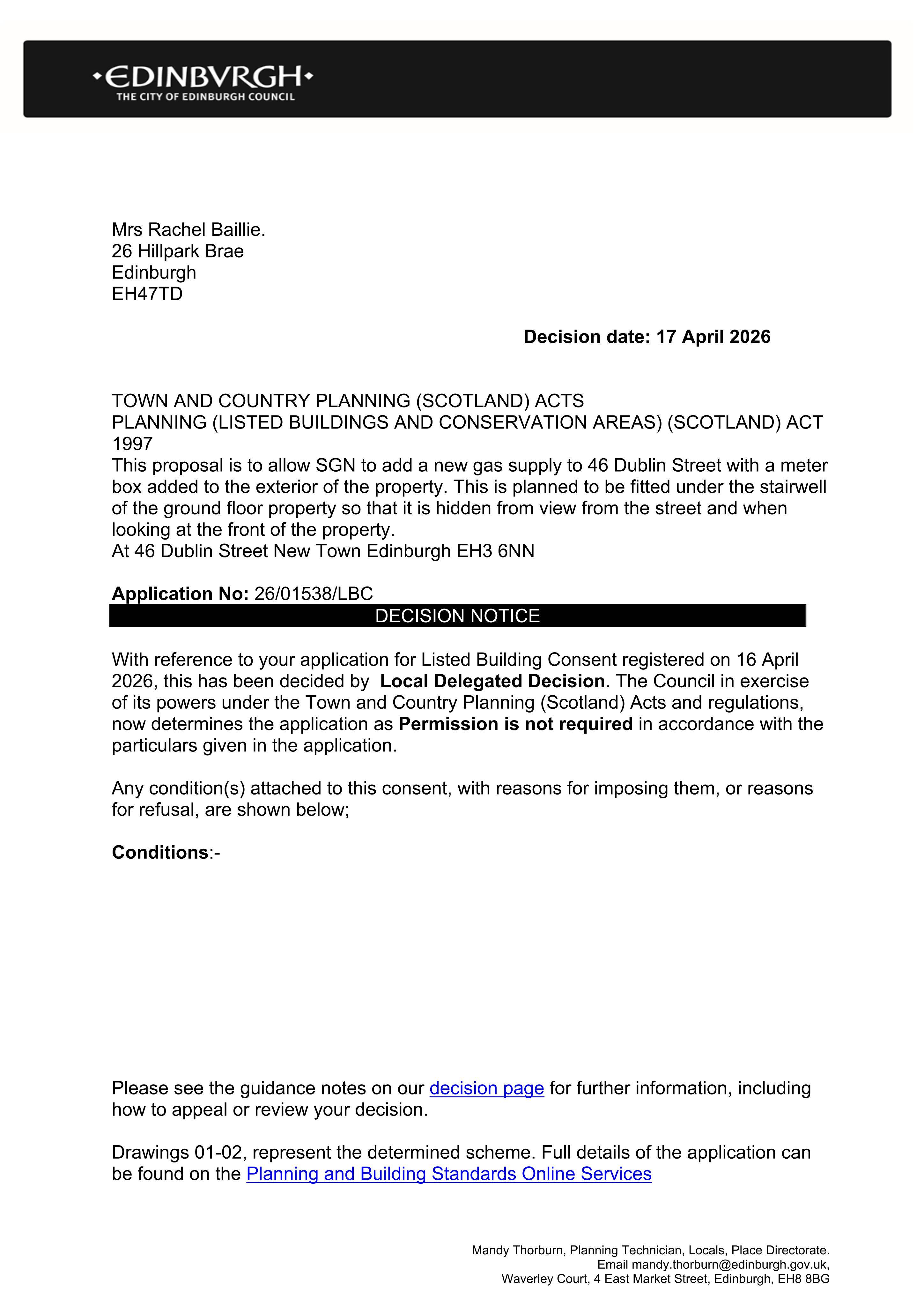 Planning document