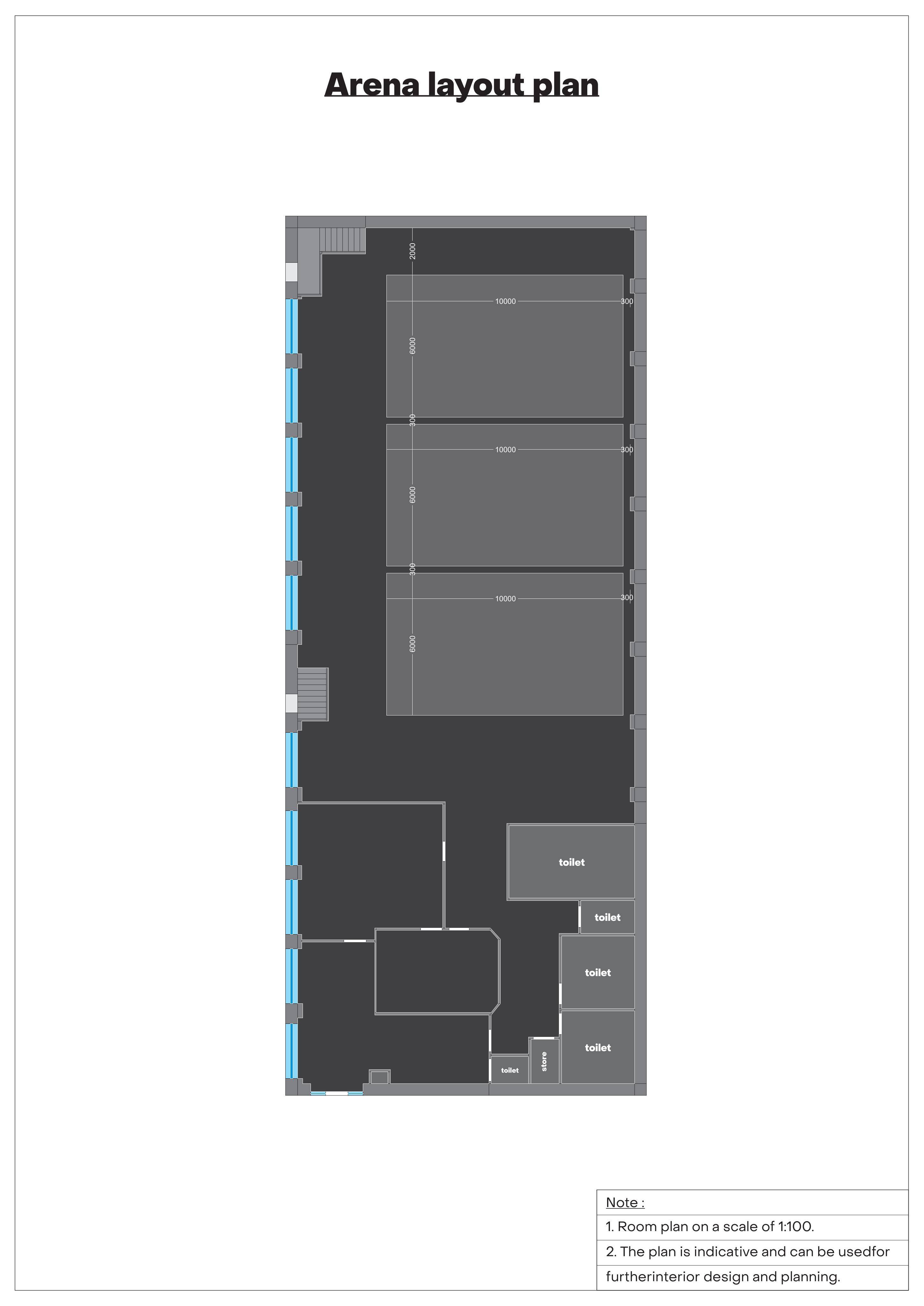 Planning document preview for application 26/01695/FUL, at 11 Washington Lane Edinburgh EH11 2HA, showing 03 - PROPOSED FLOOR PLAN, page 1