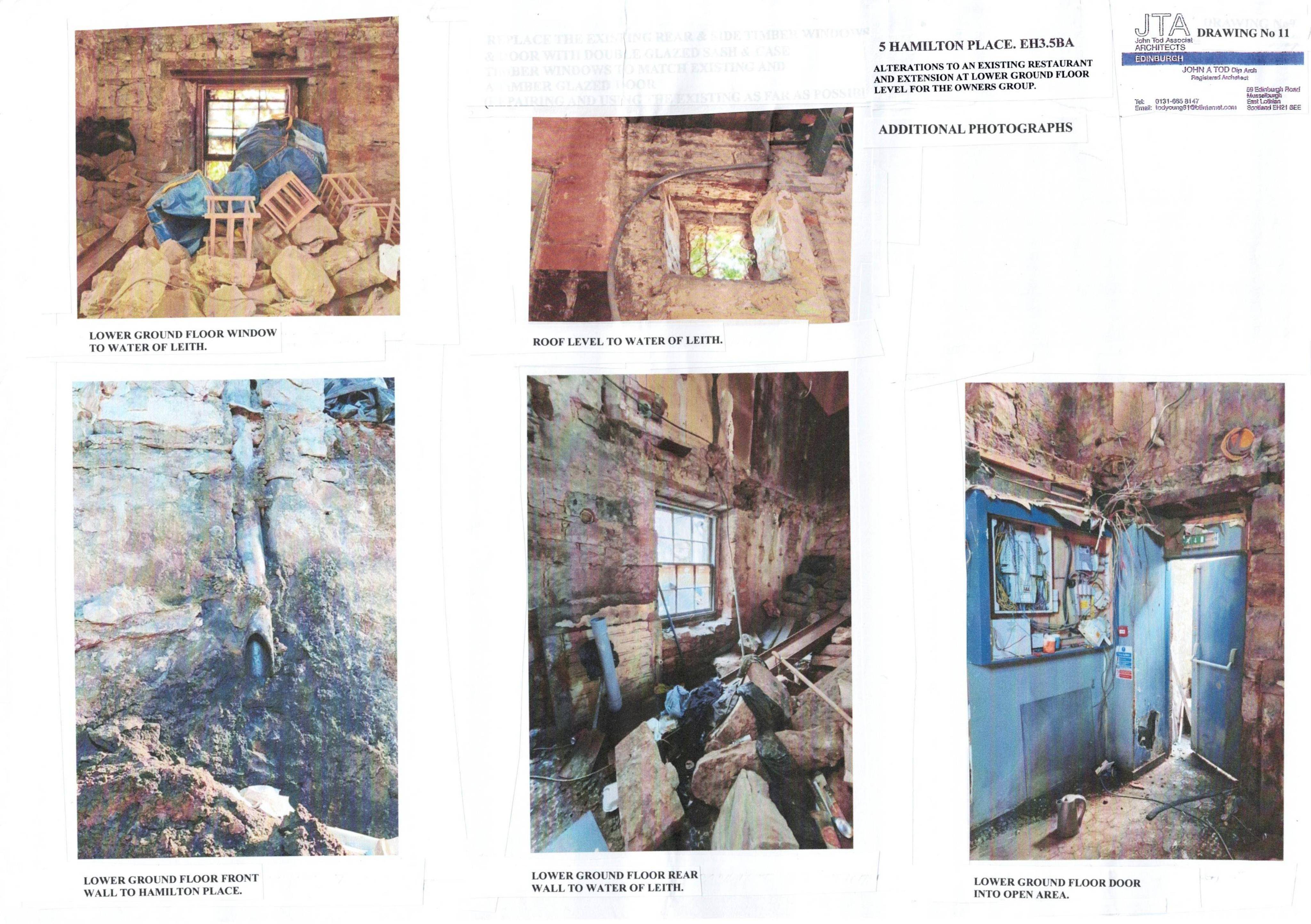 Planning document preview for application 26/02325/LBC, at 5 - 7 Hamilton Place Edinburgh, showing (11) ADDITIONAL PHOTOS 2, page 1