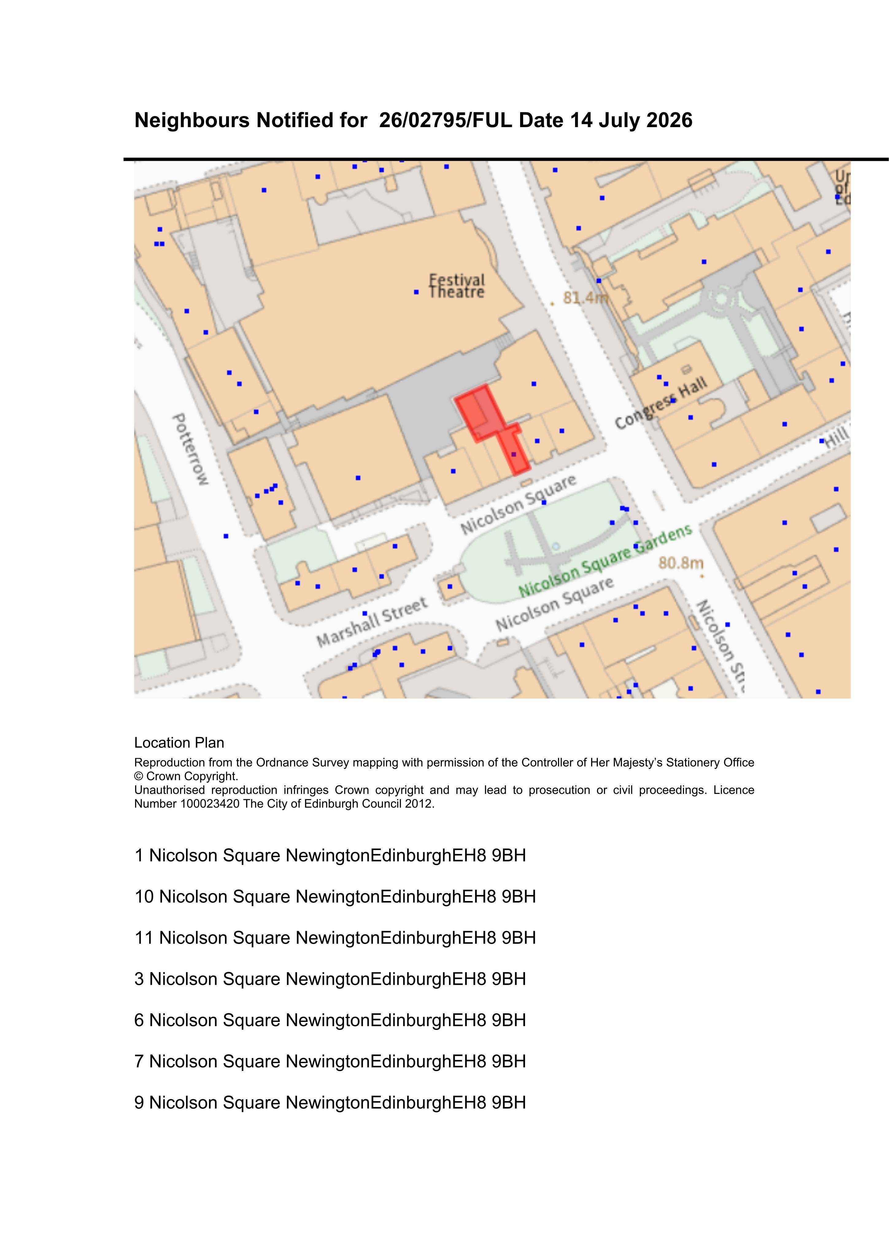 Planning document