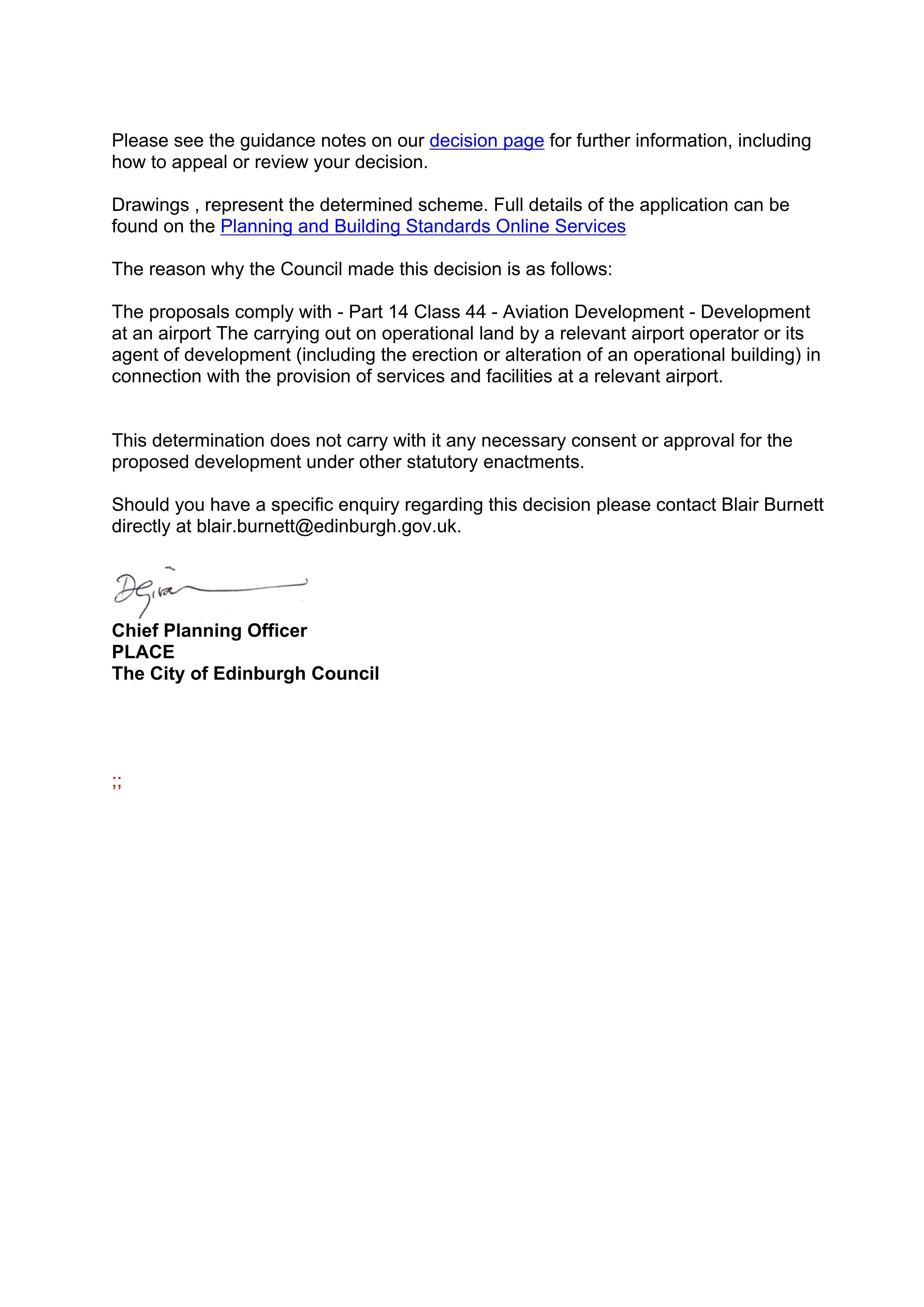 Planning document