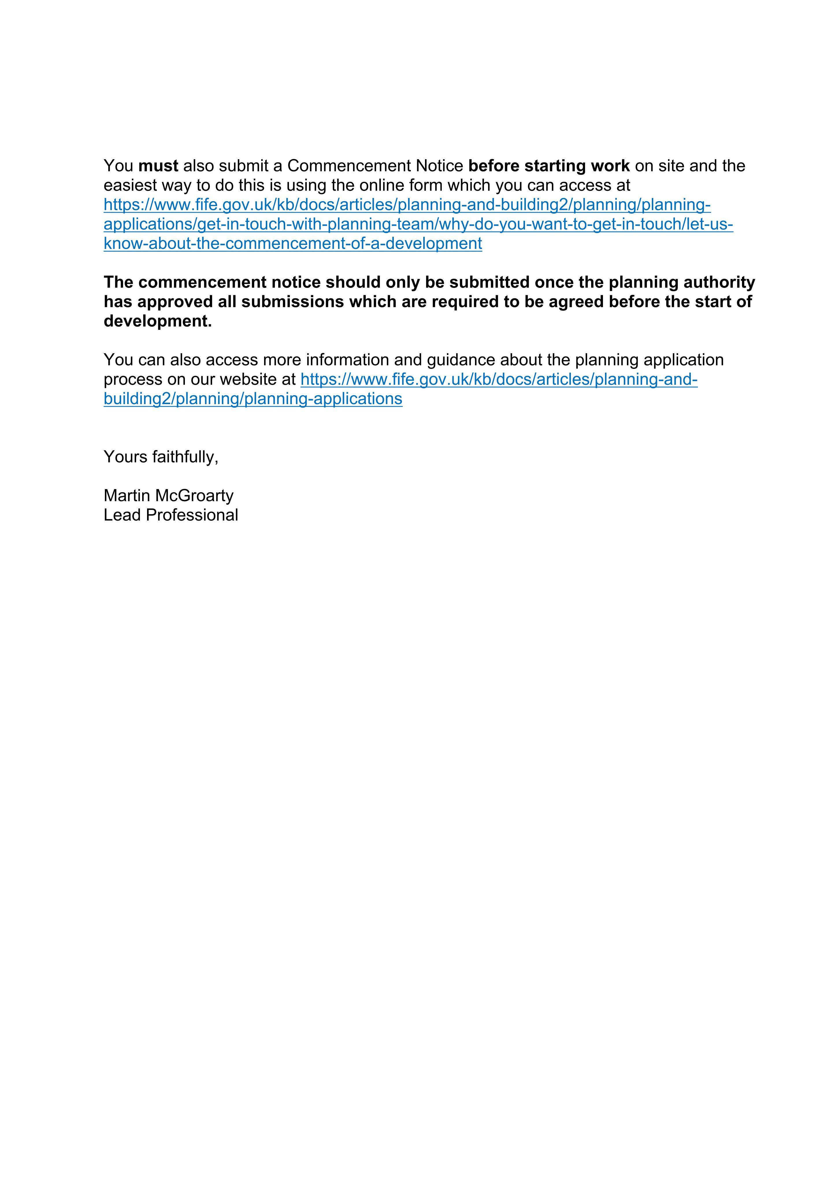 Planning document