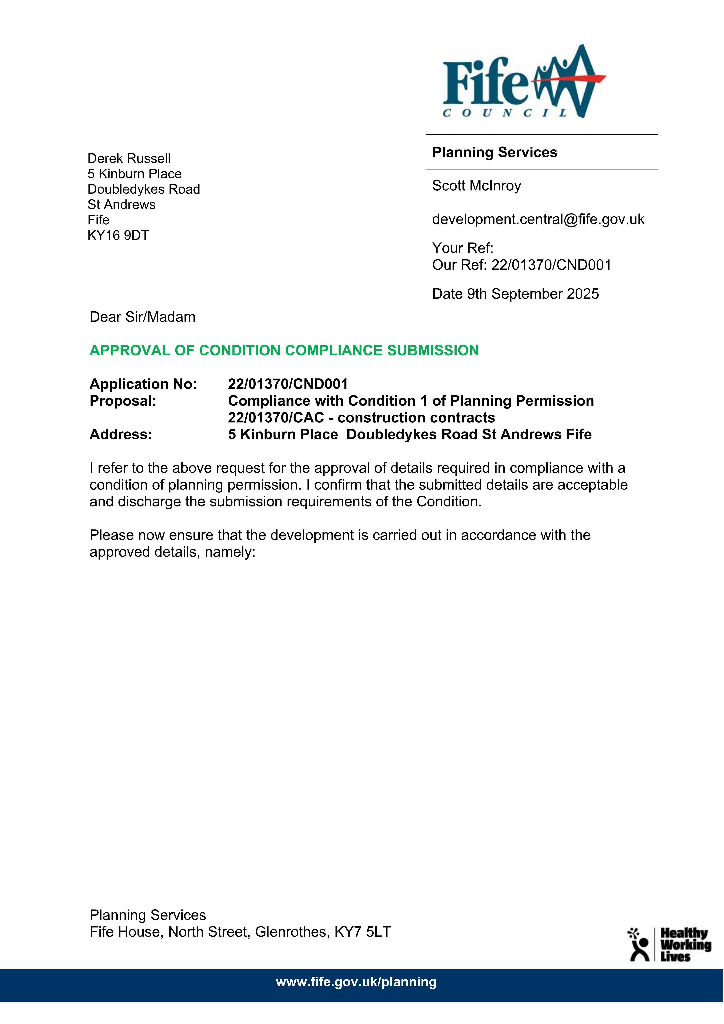 Planning document