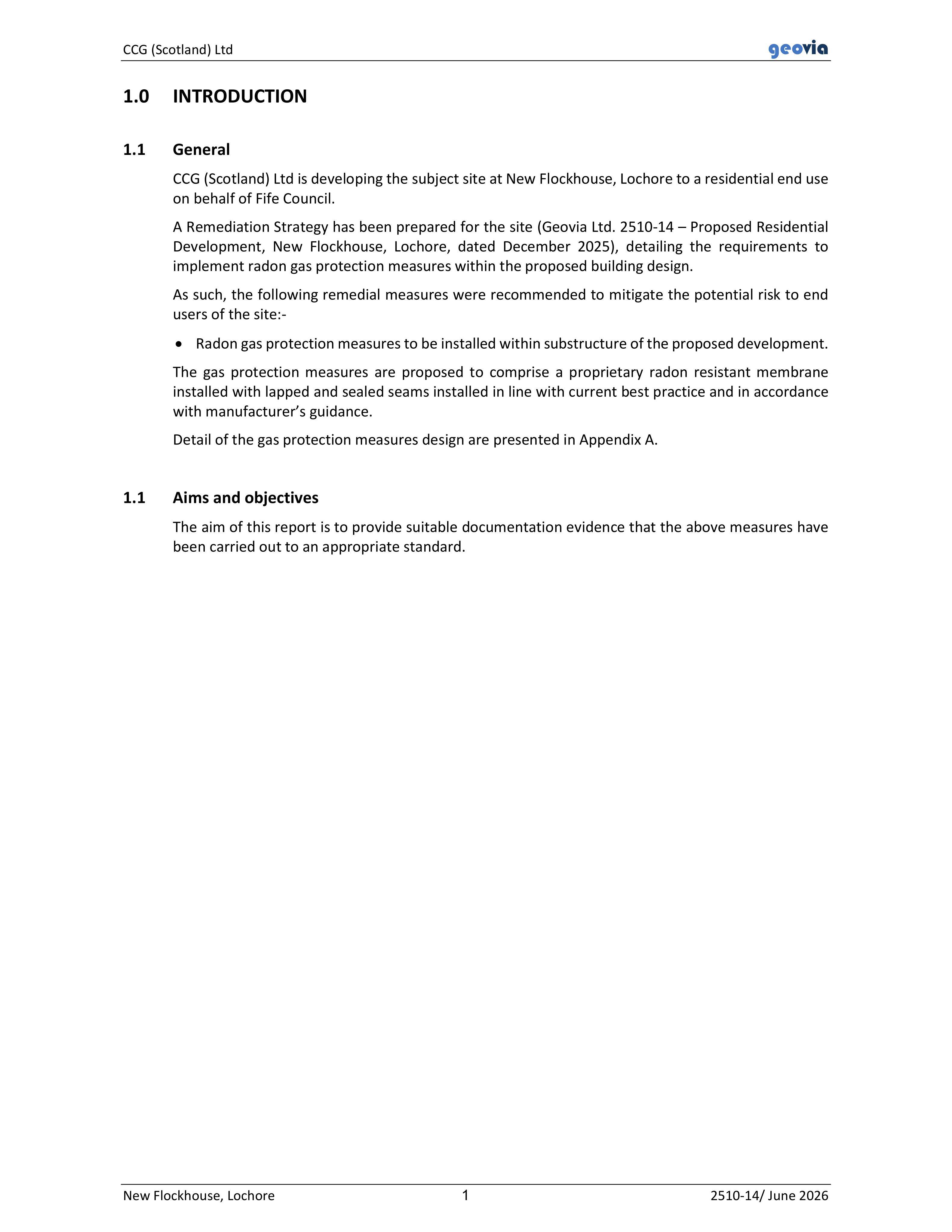 Planning document