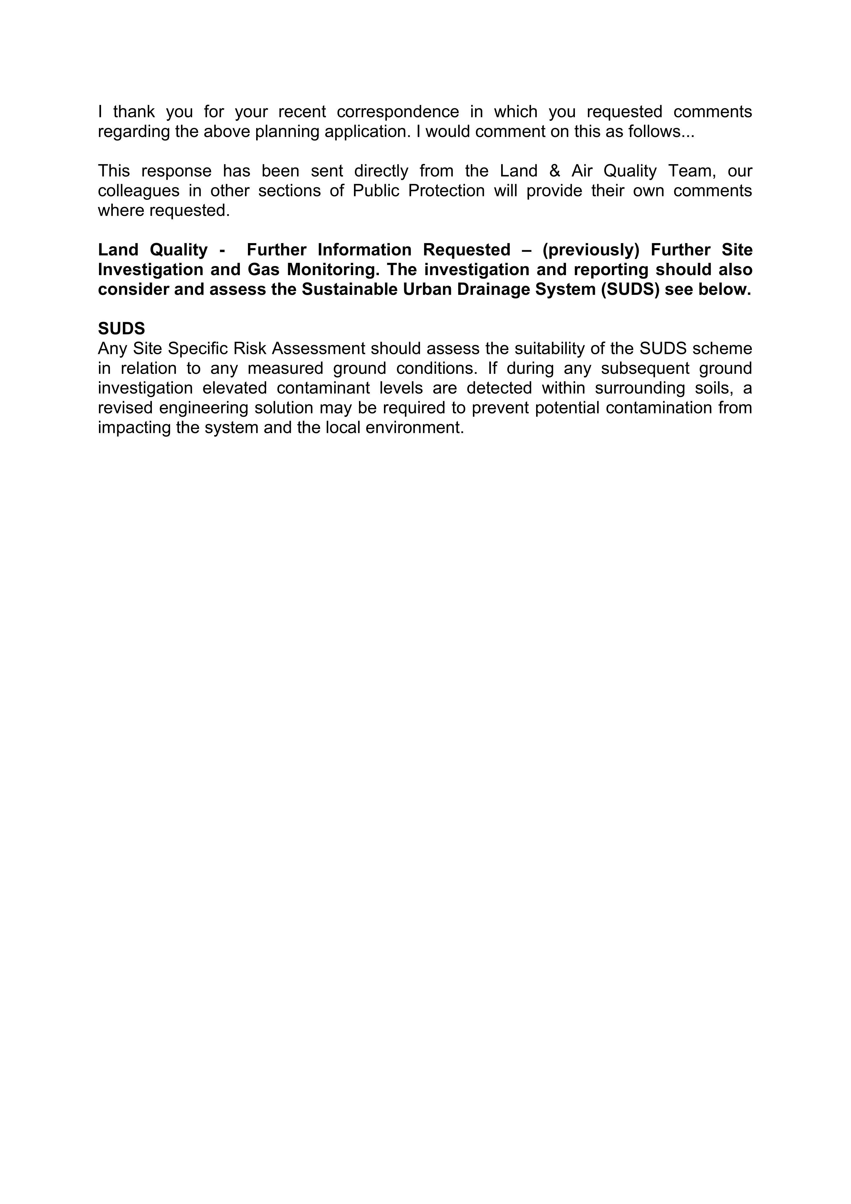 Planning document