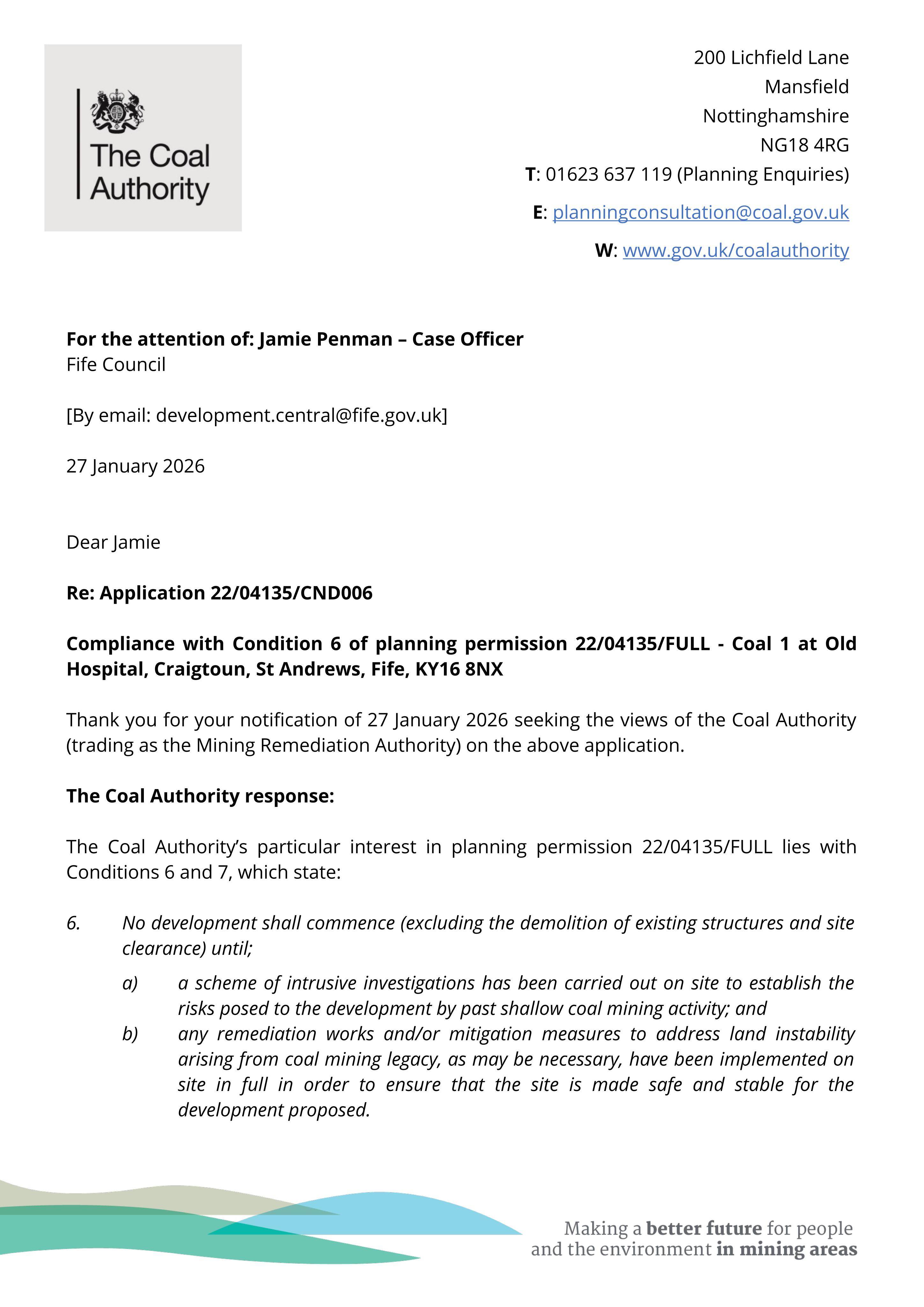 Planning document