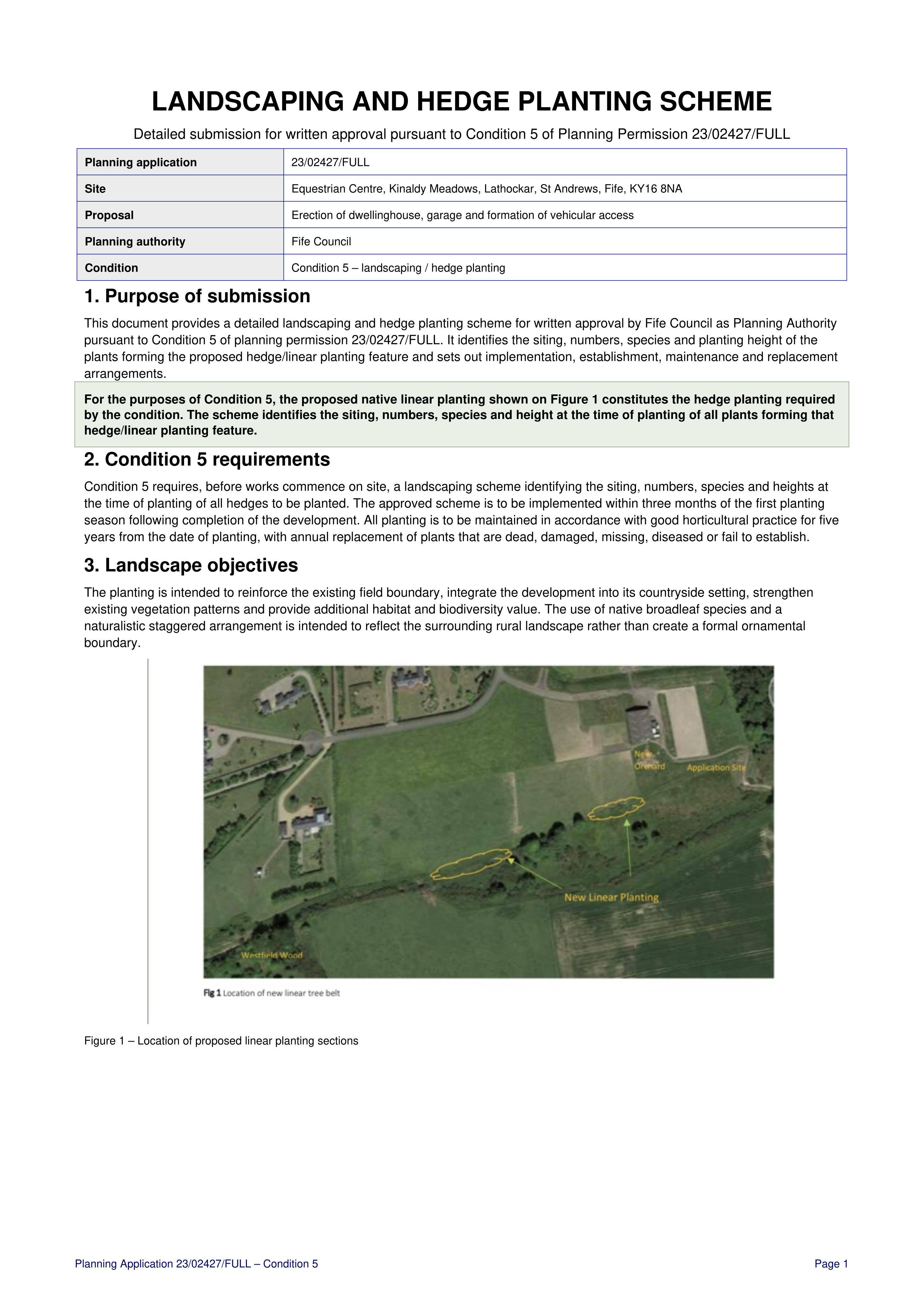 Planning document