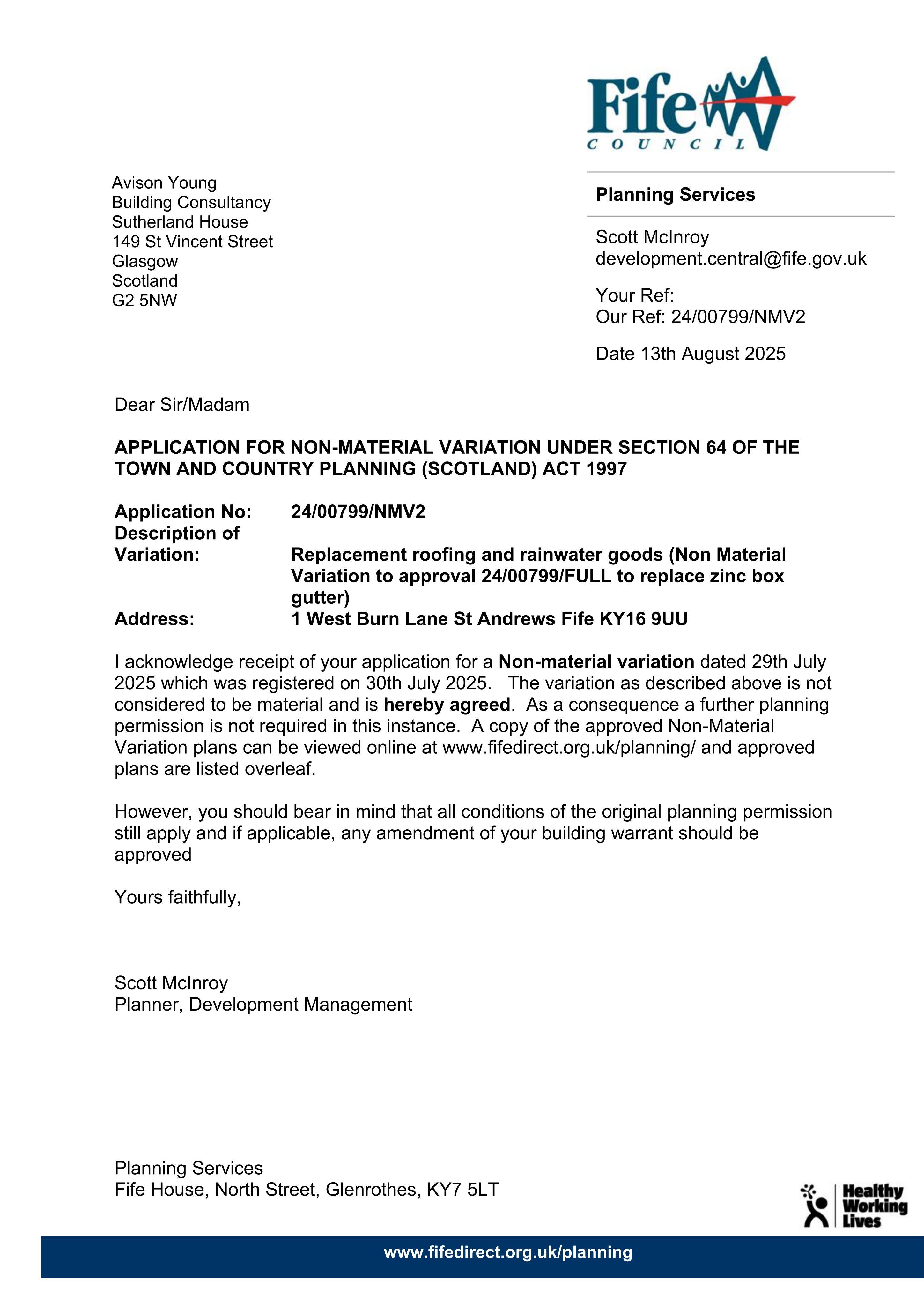 Planning document