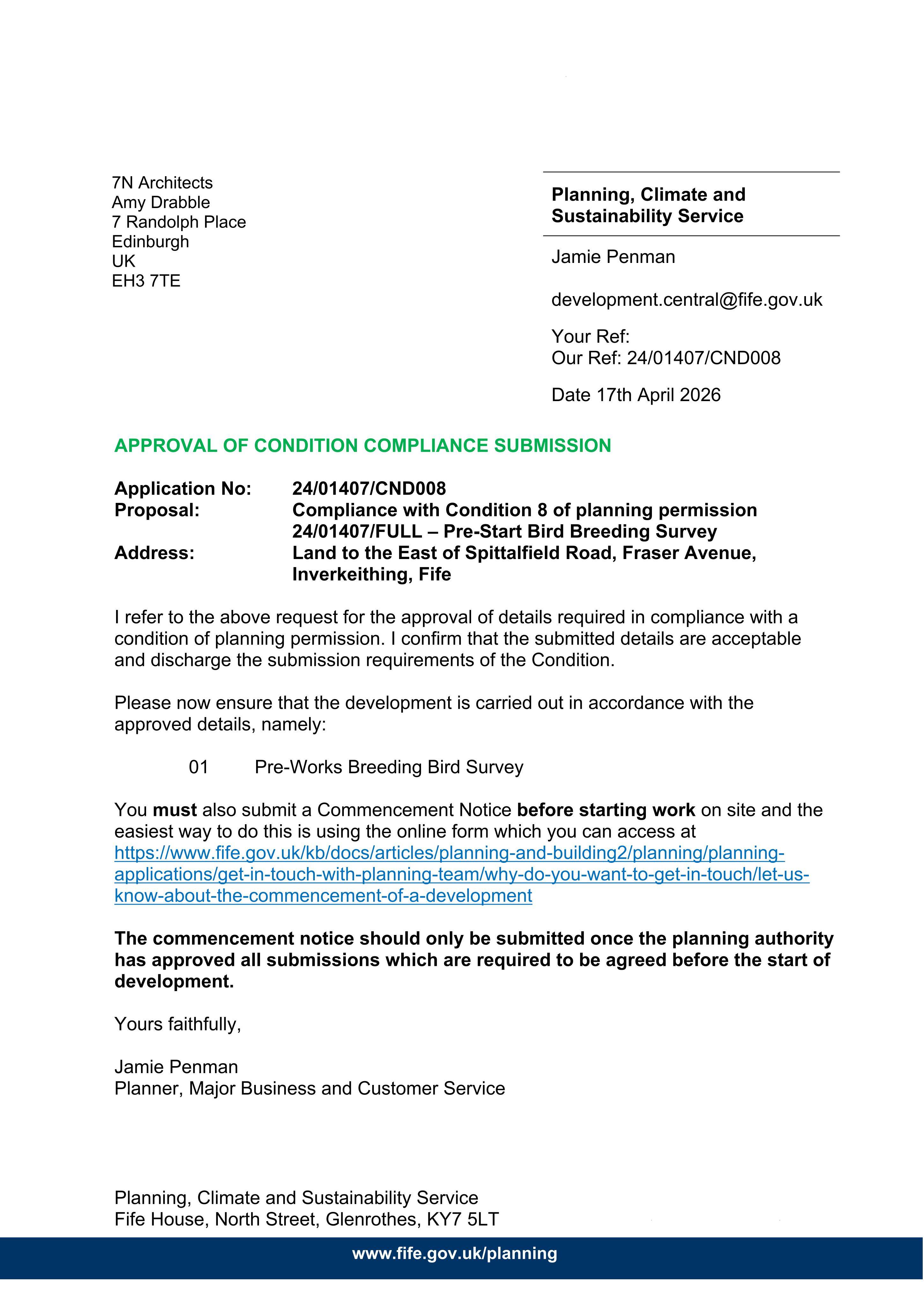 Planning document