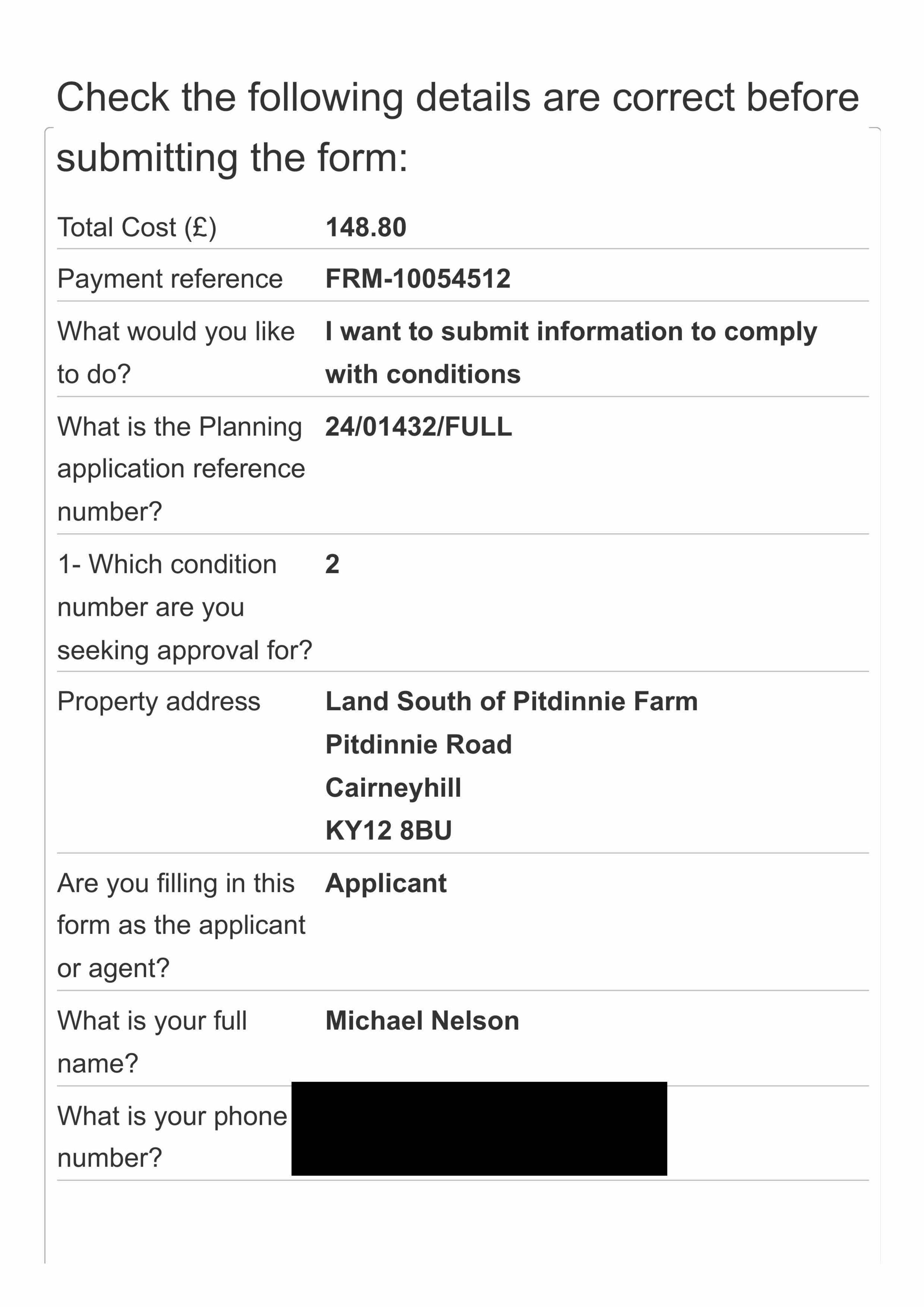 Planning document