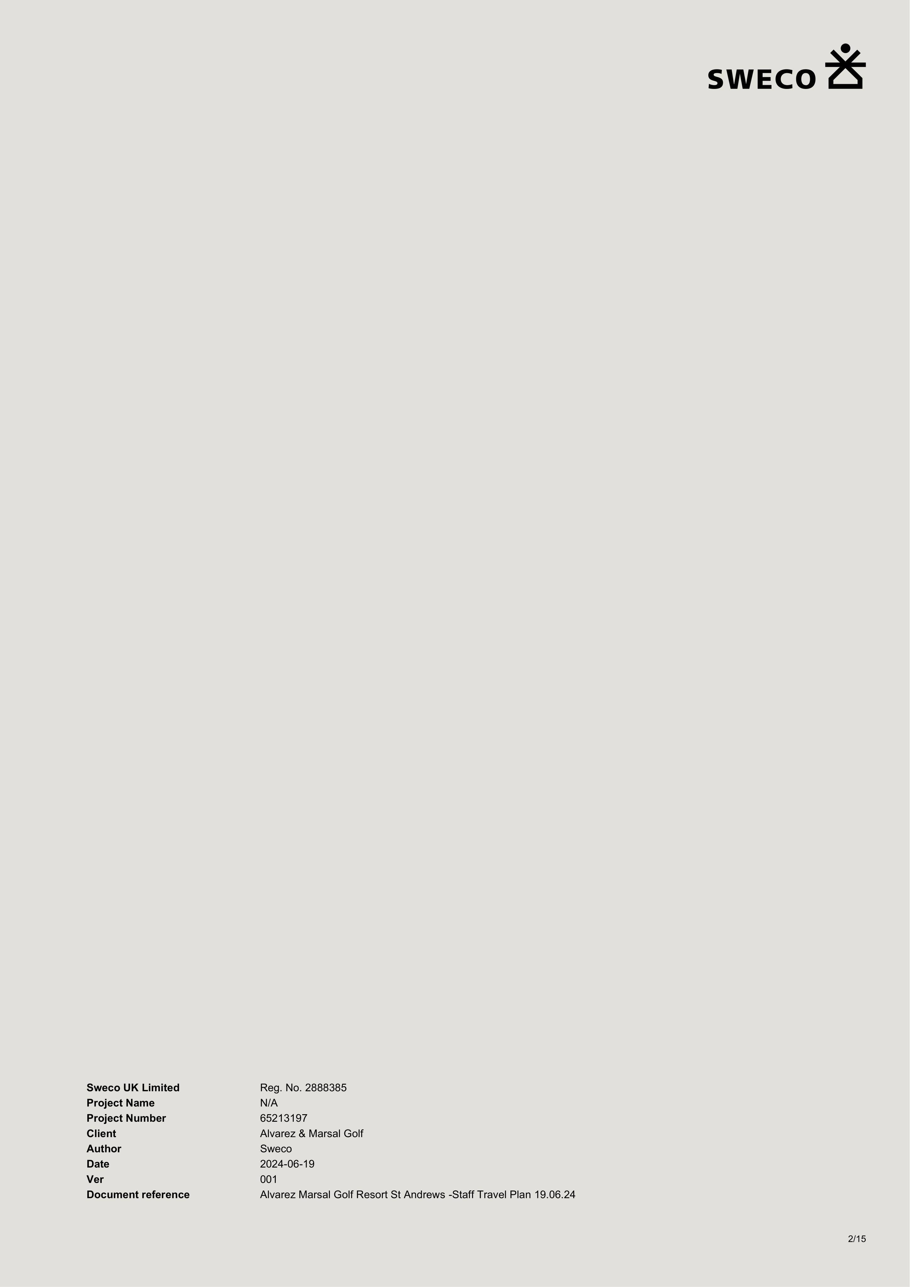 Planning document