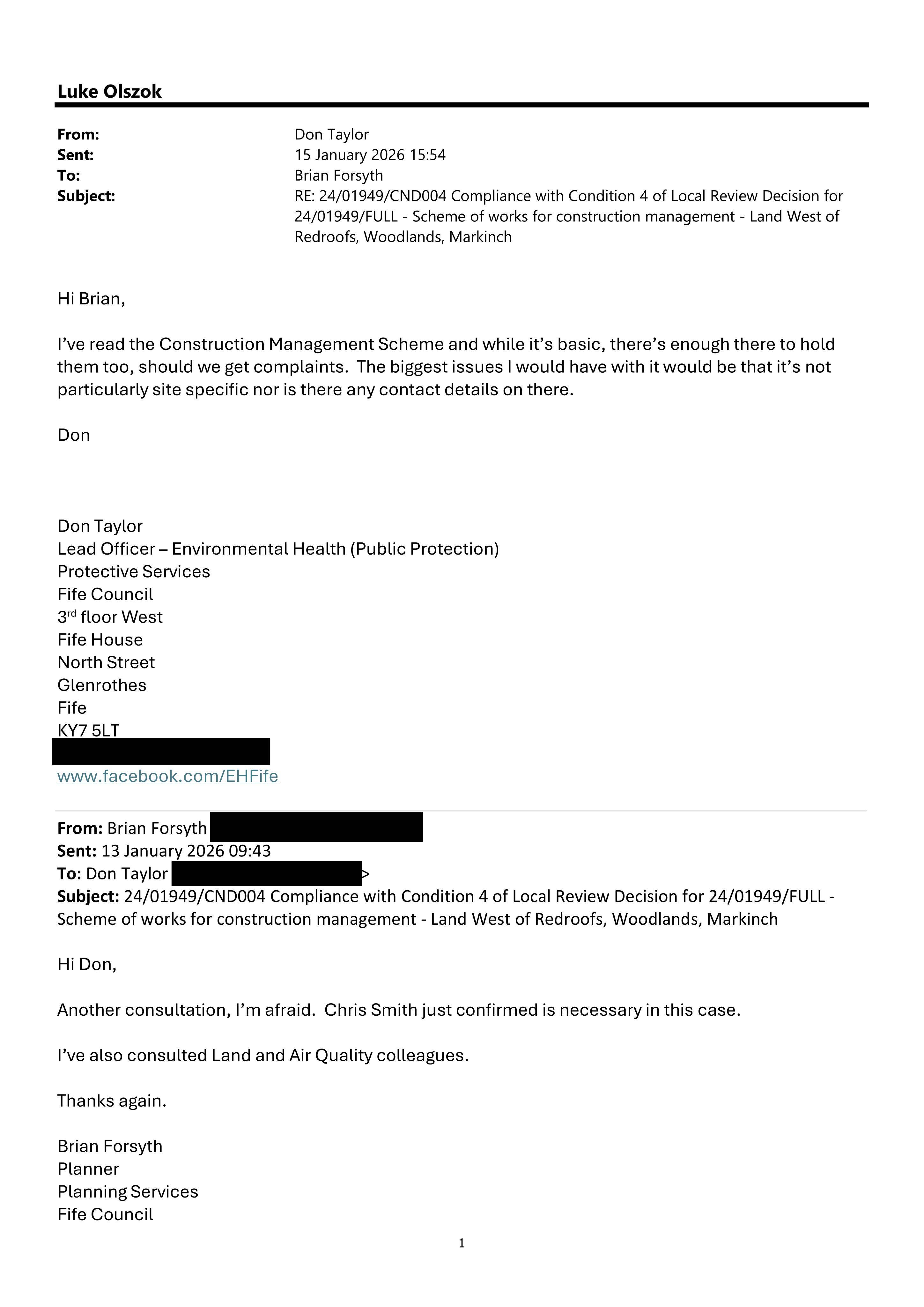 Planning document