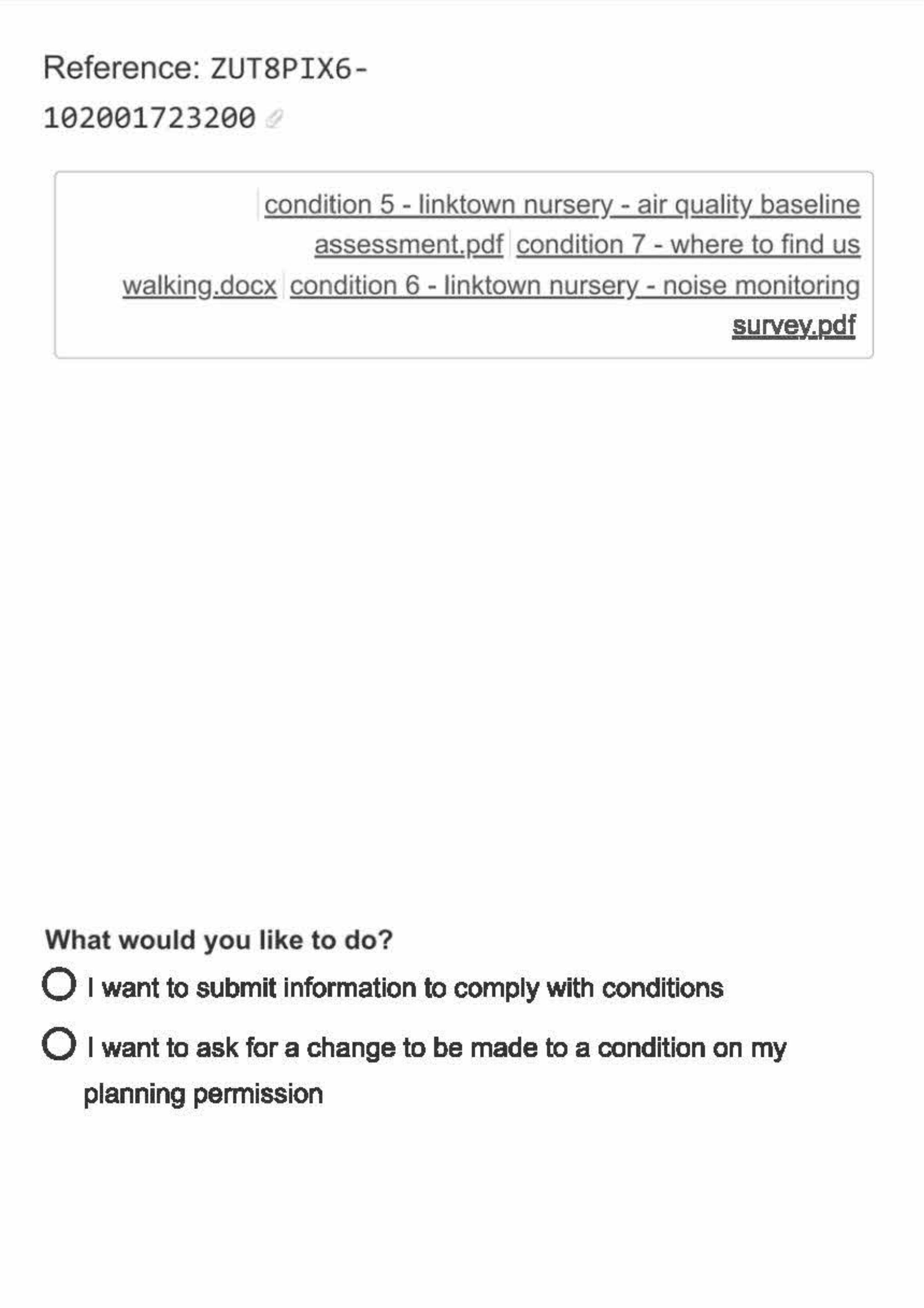 Planning document
