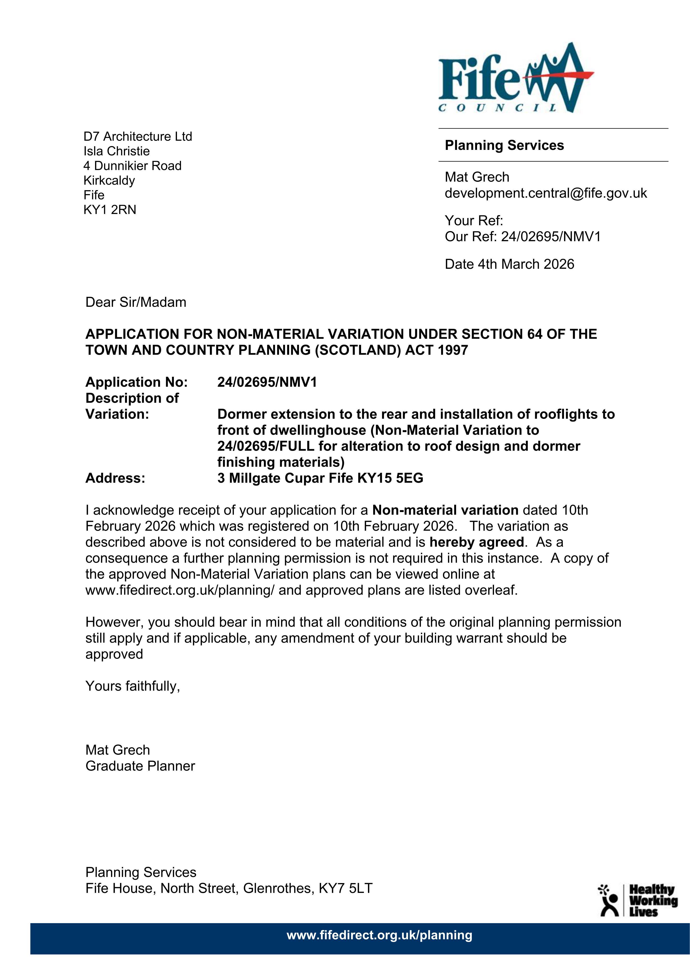 Planning document