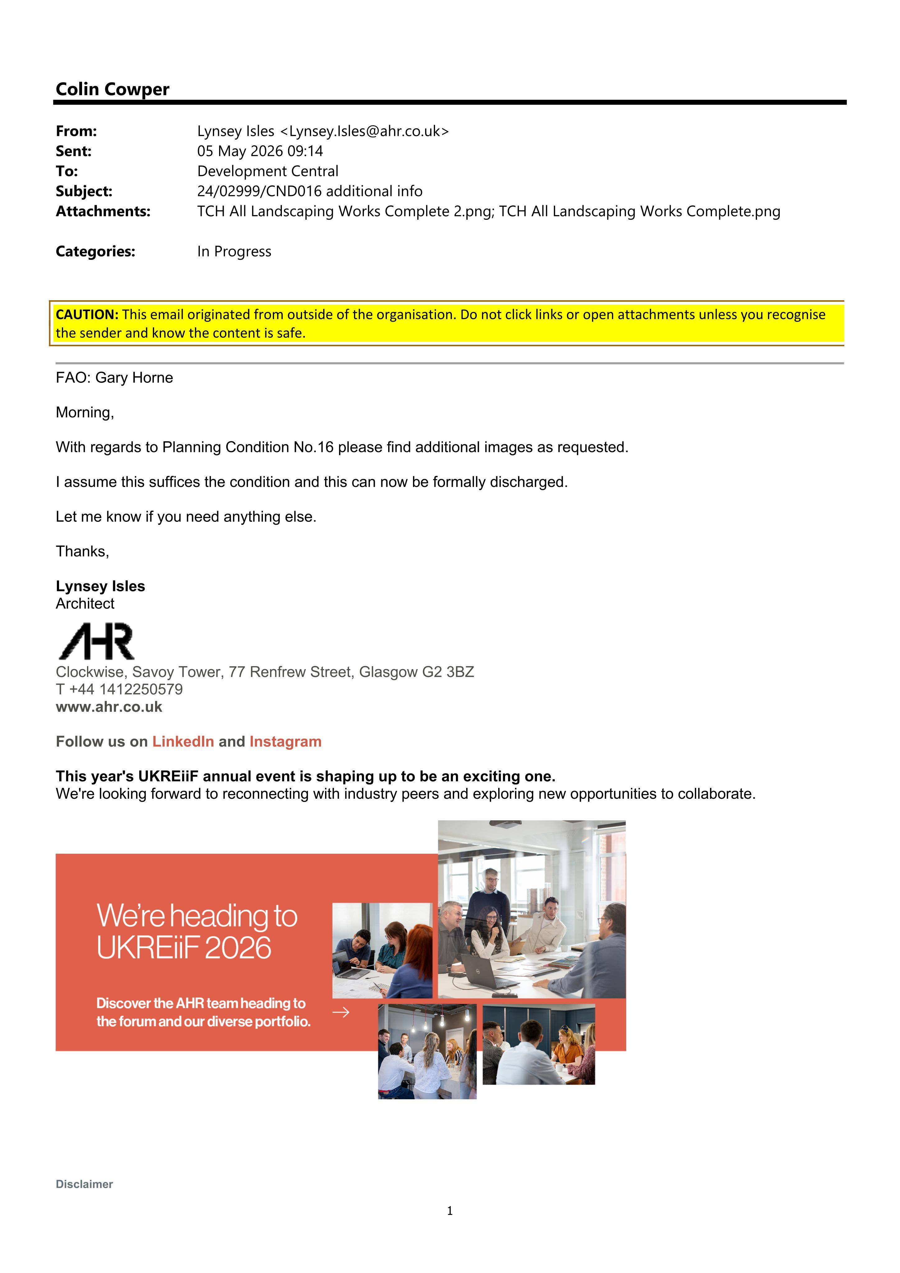 Planning document