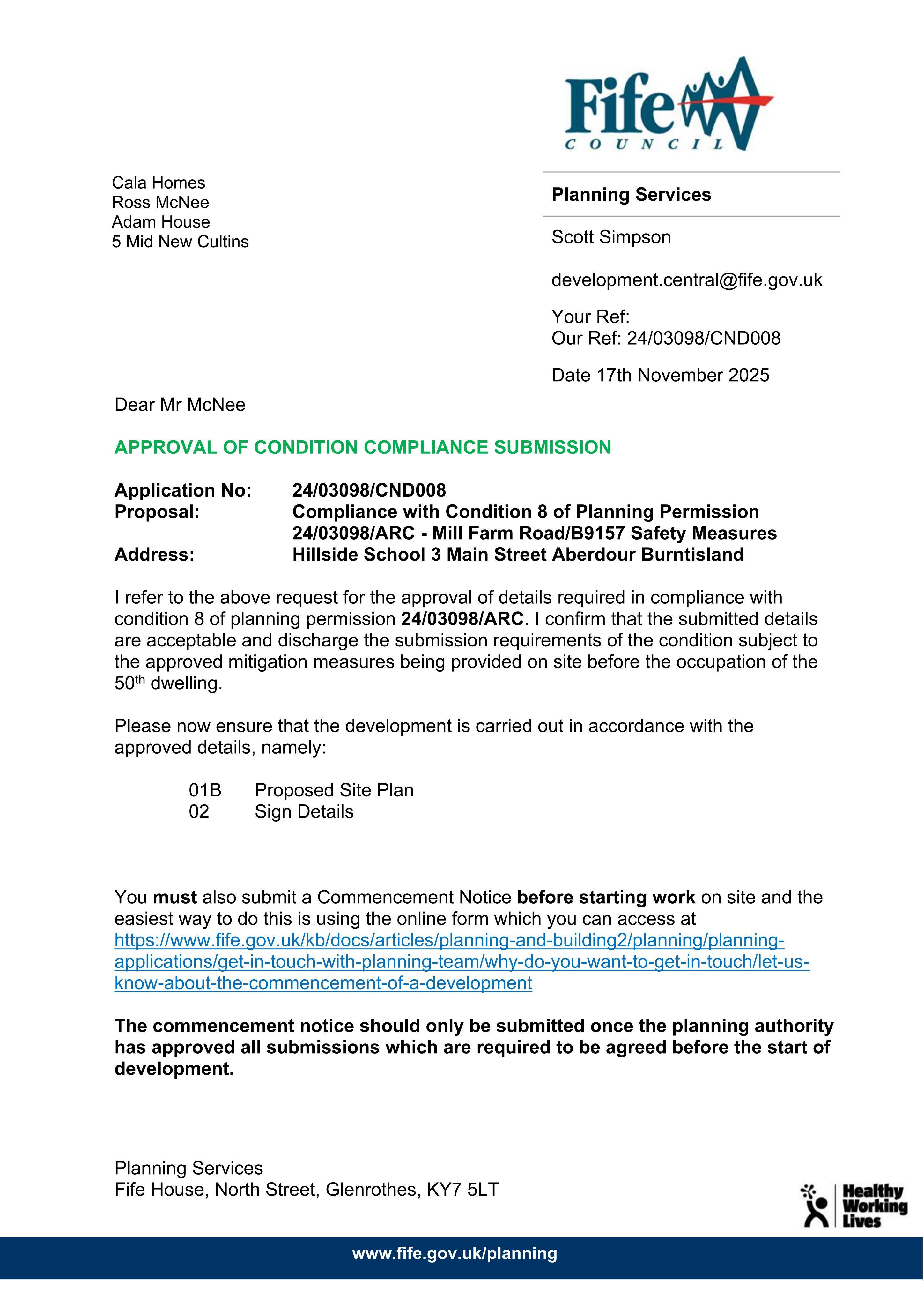 Planning document