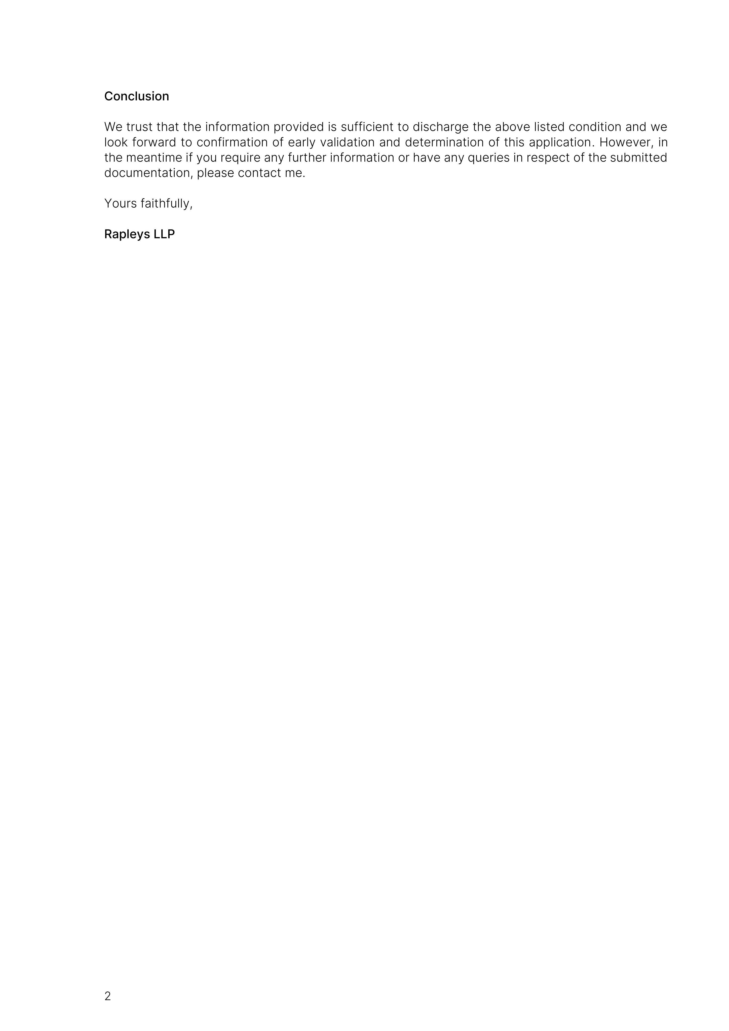 Planning document