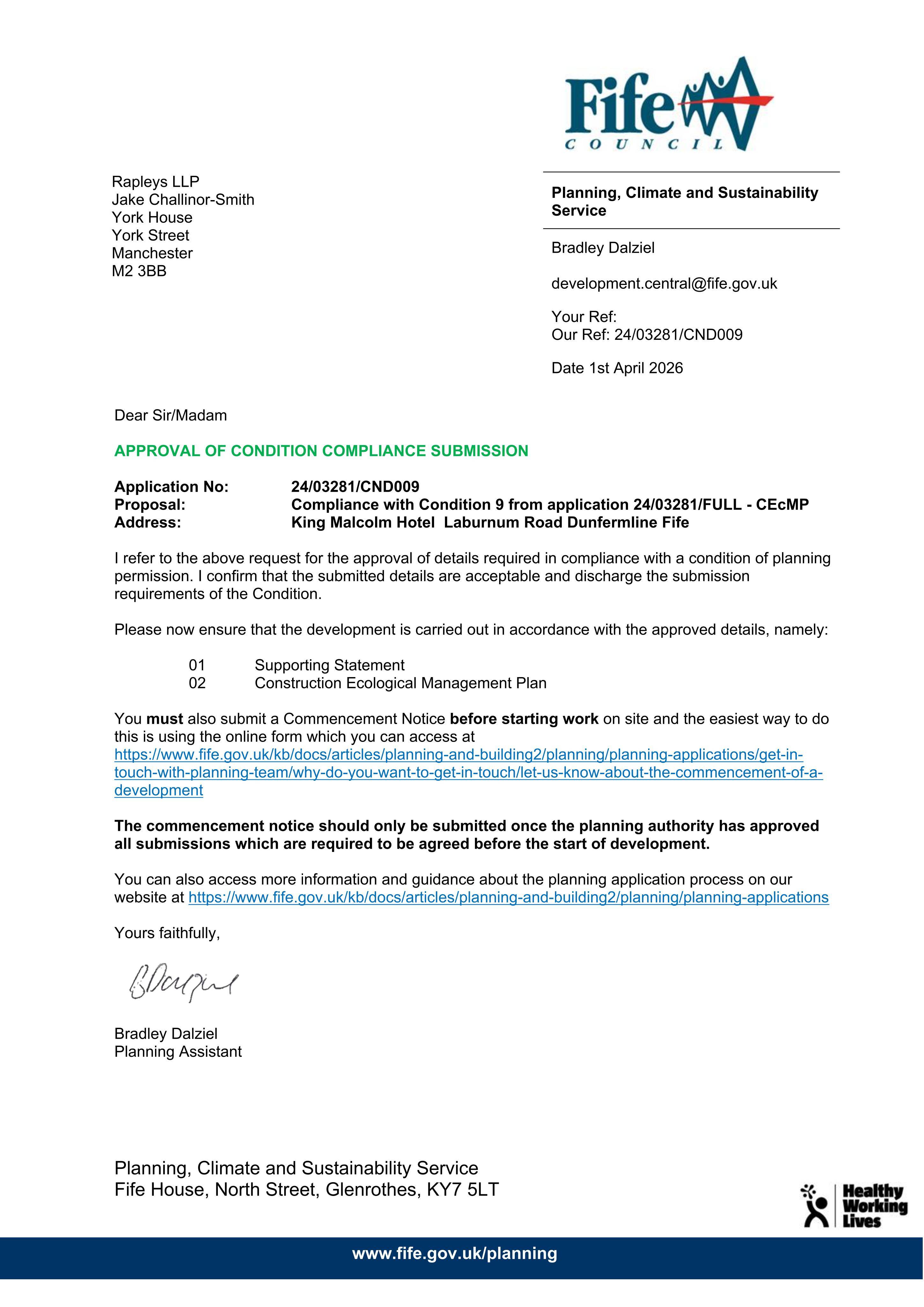 Planning document
