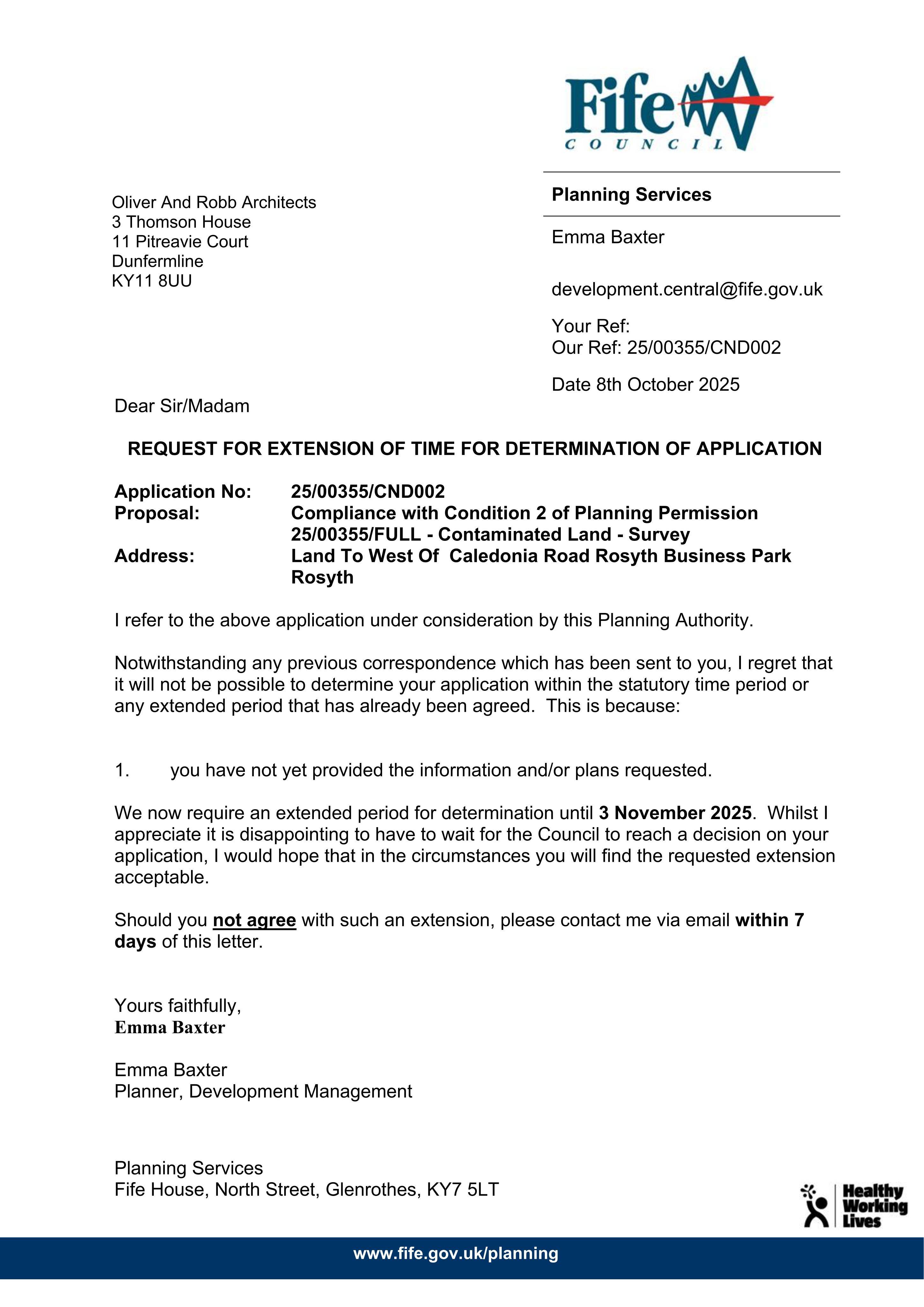 Planning document