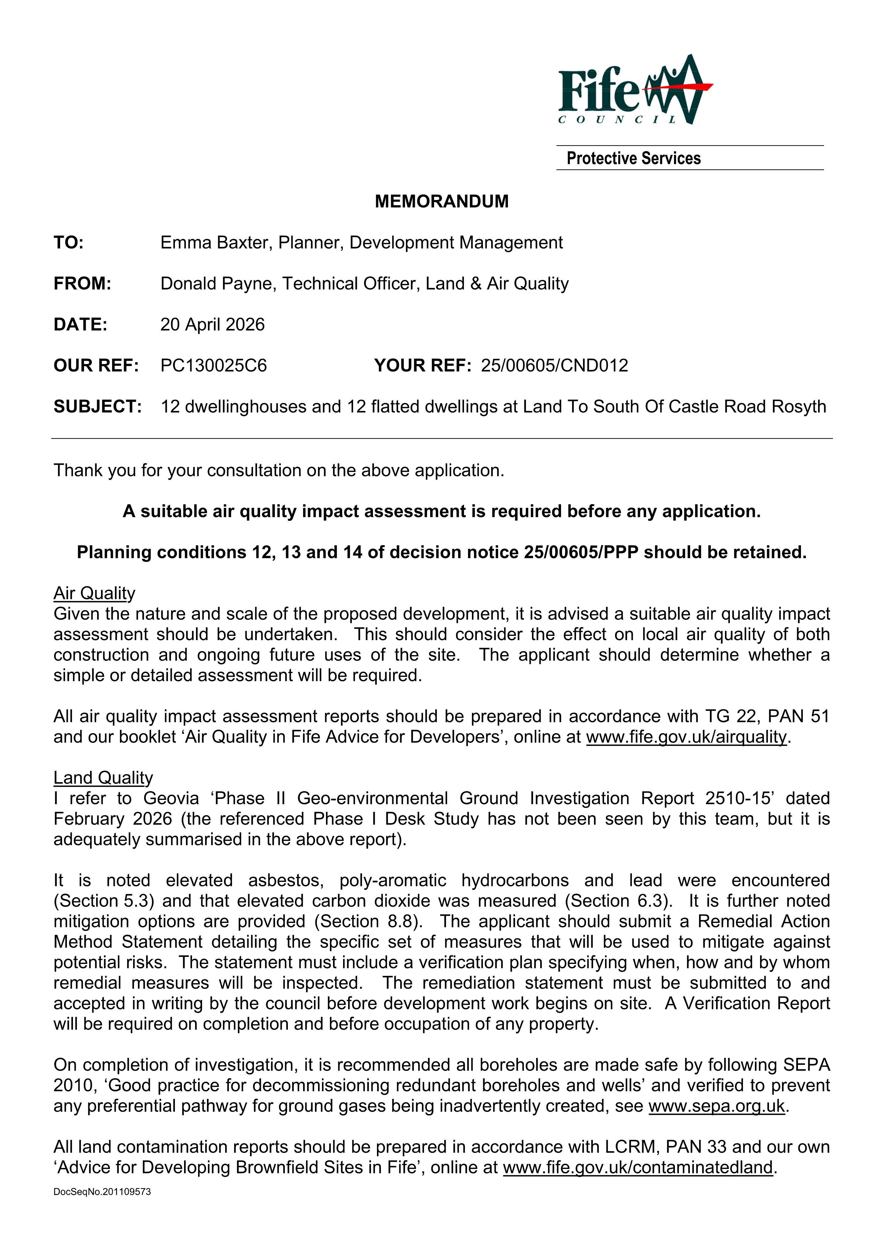 Planning document