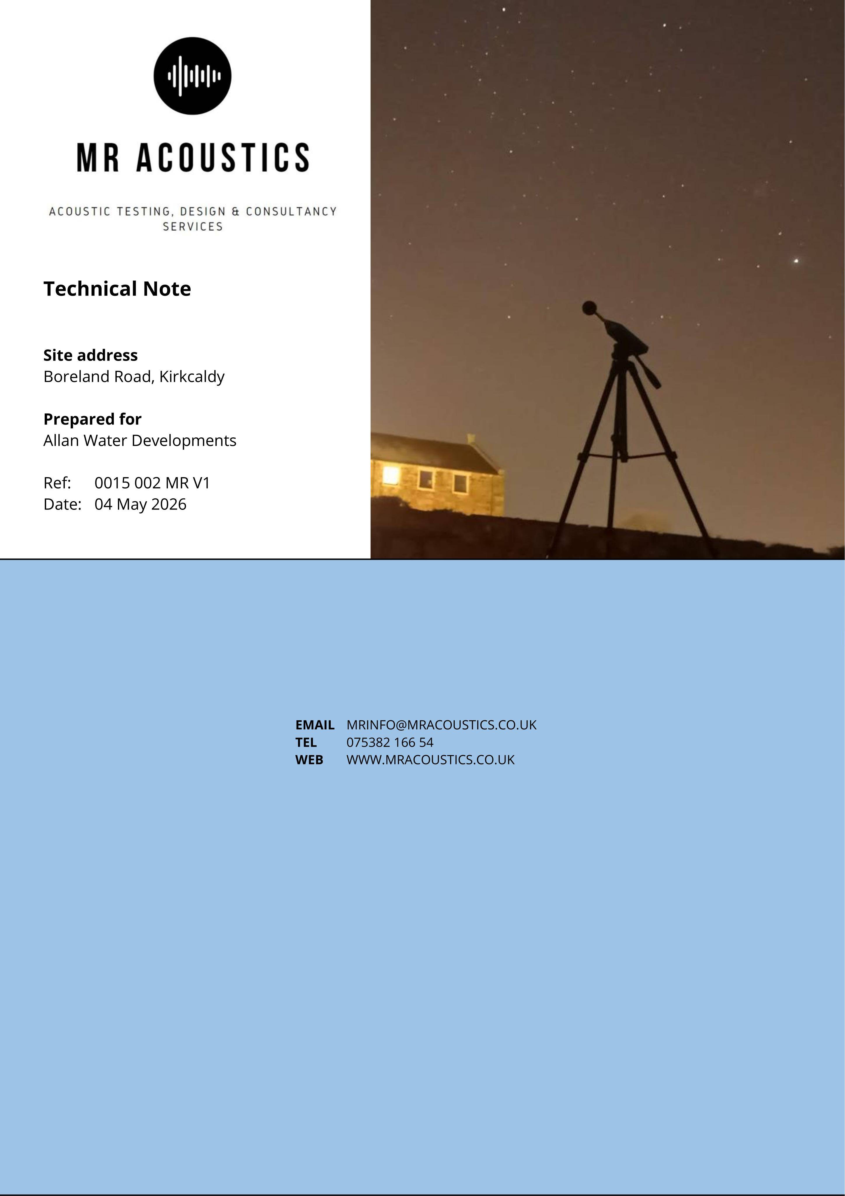 Planning document