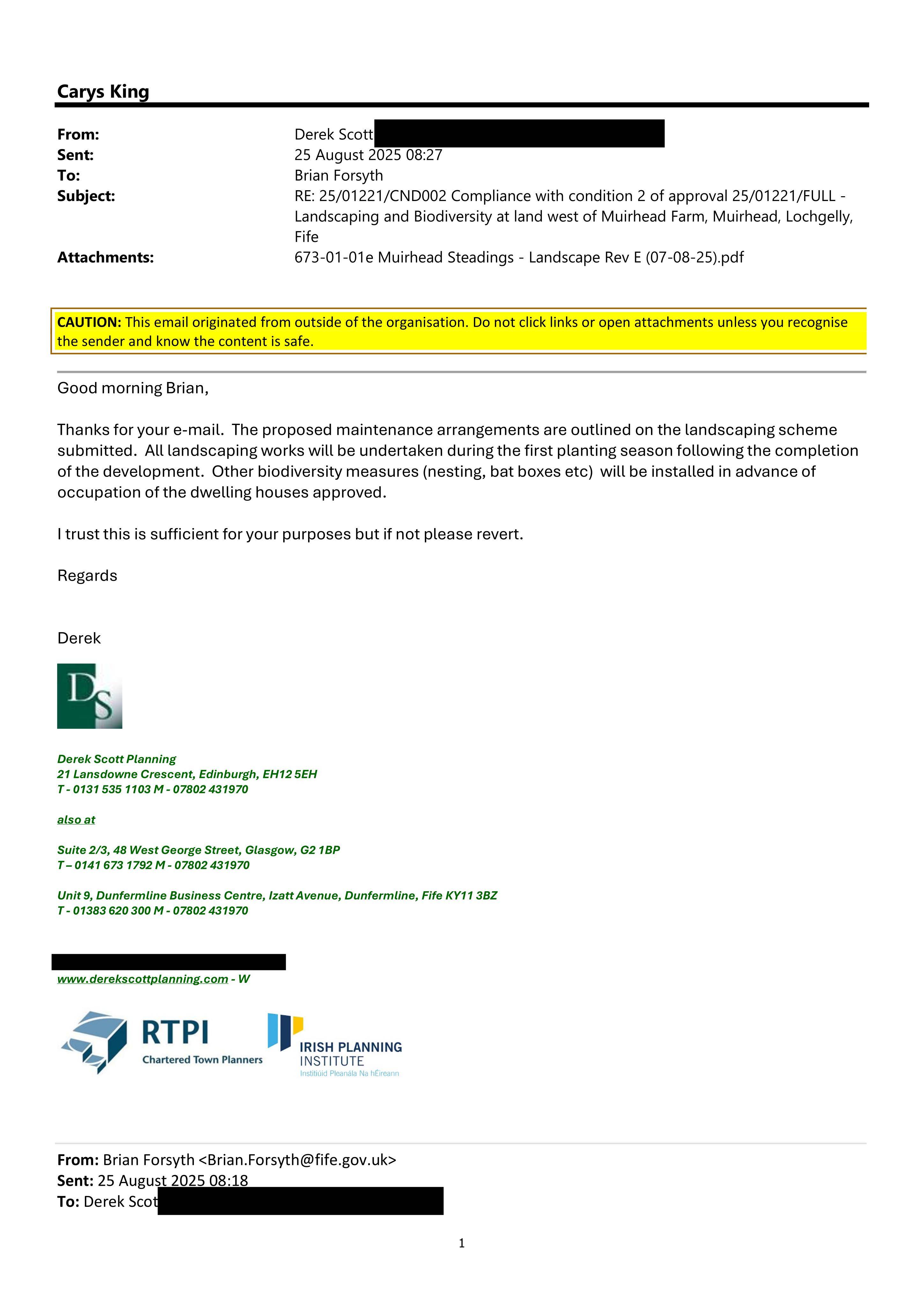 Planning document
