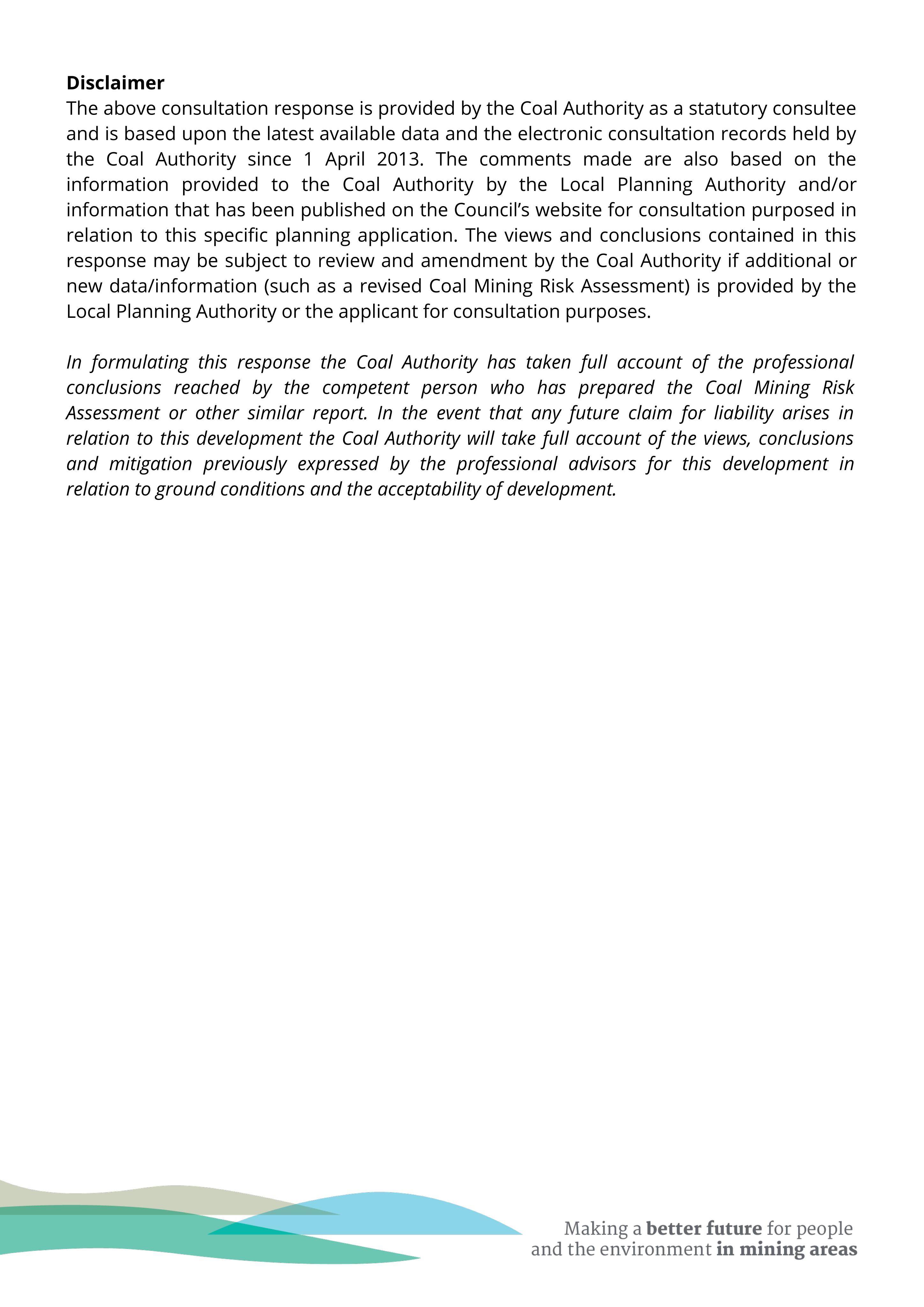 Planning document