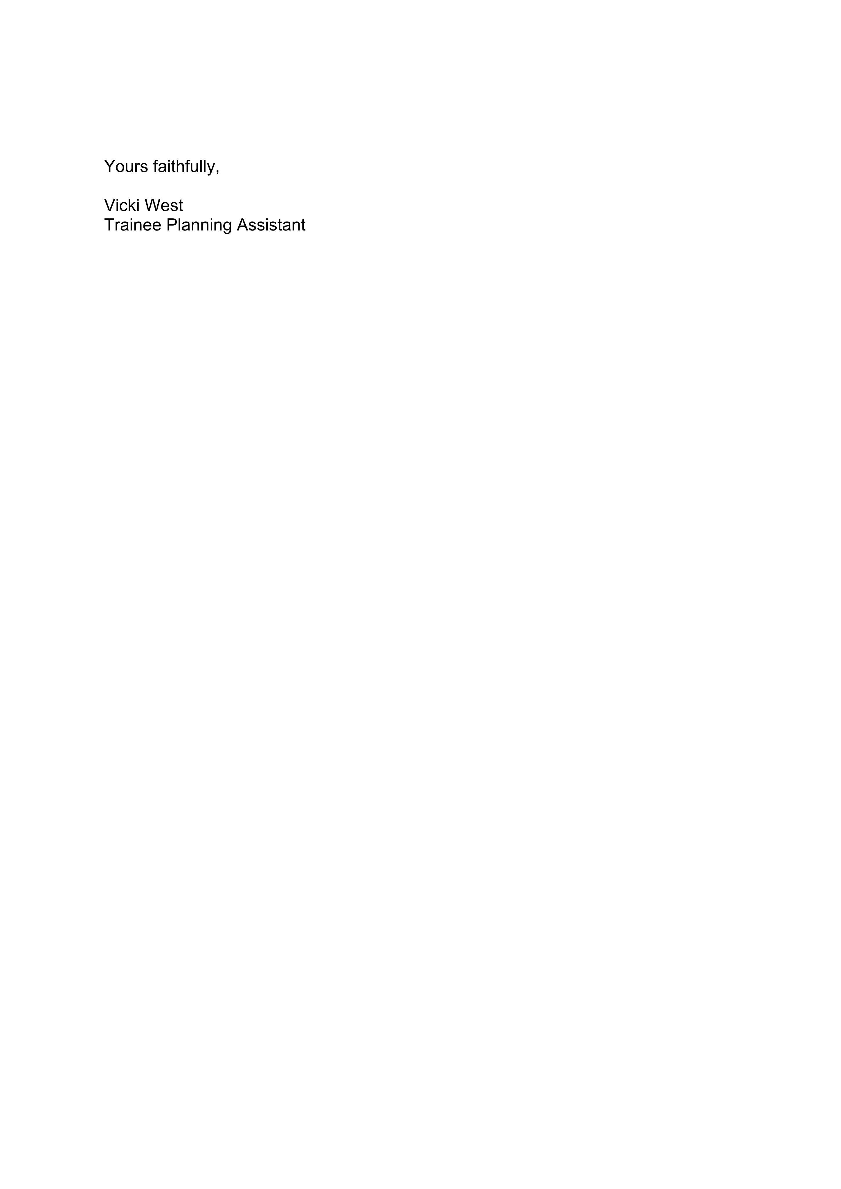 Planning document
