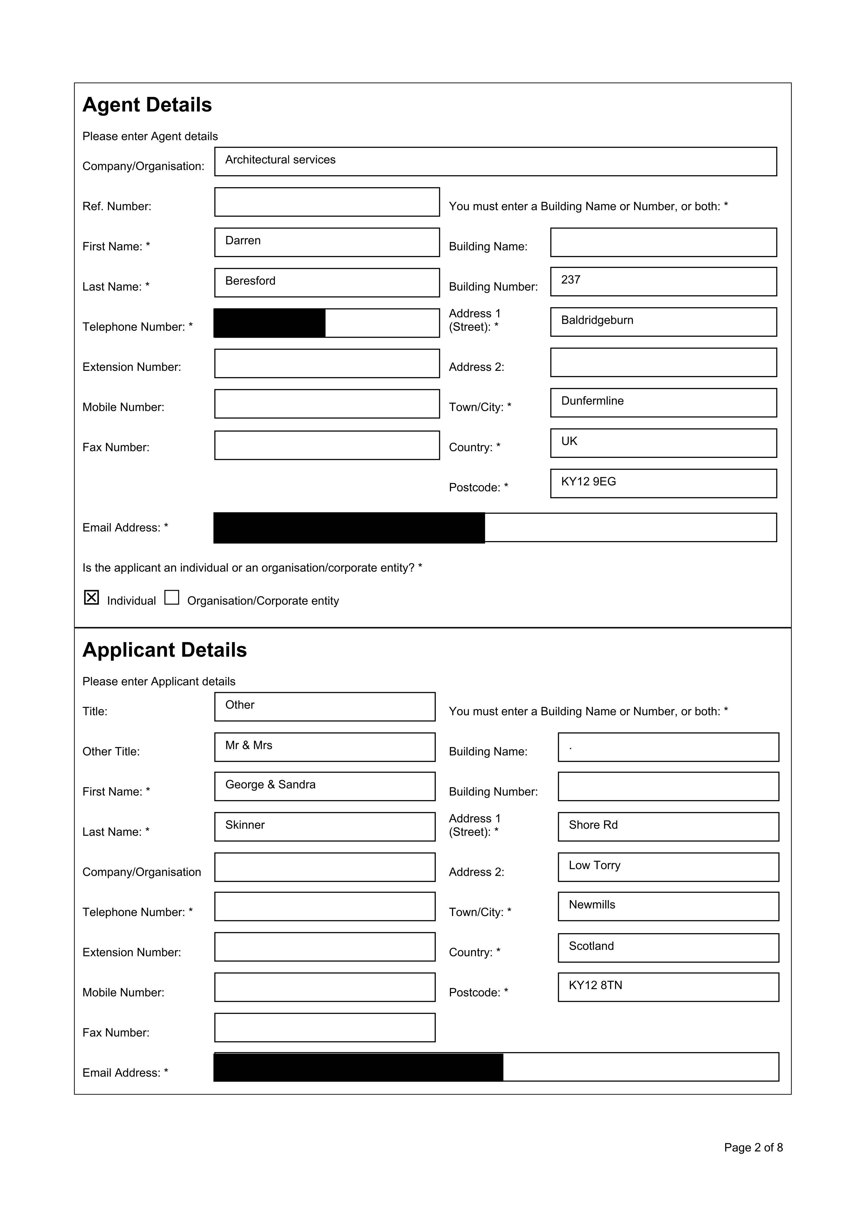 Planning document