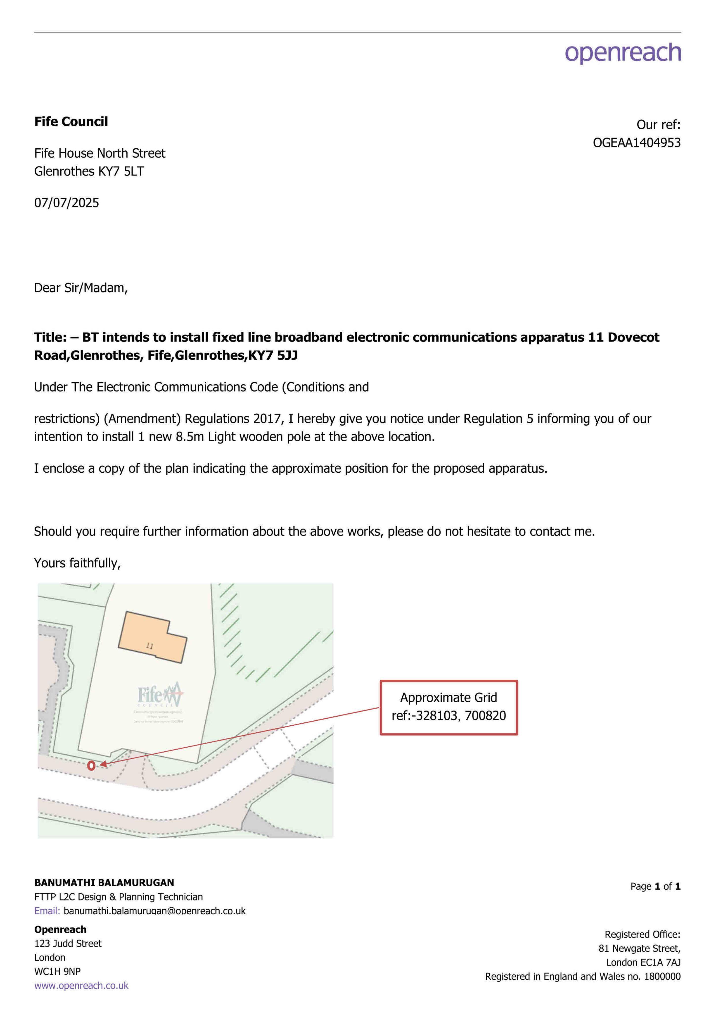 Planning document