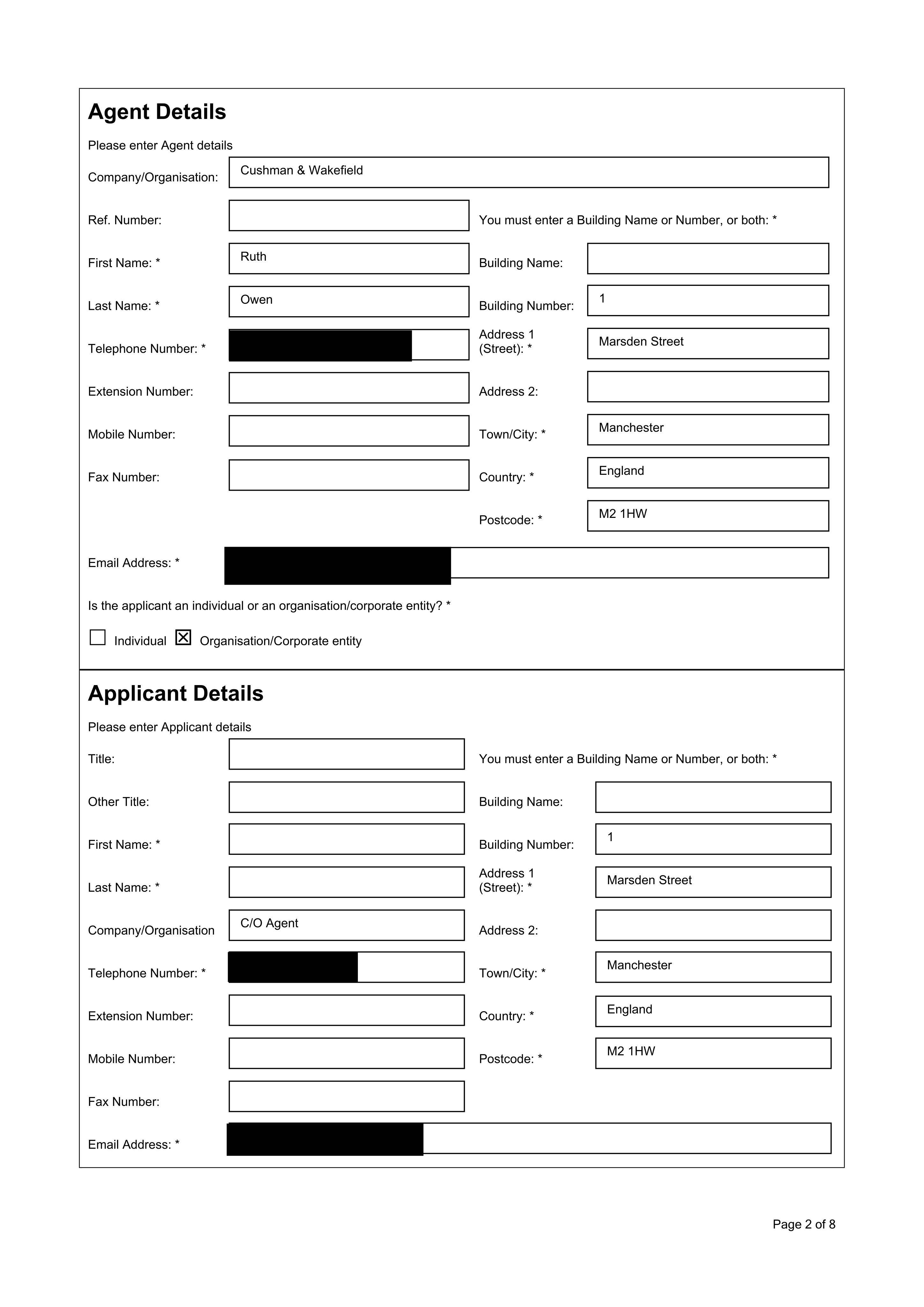 Planning document
