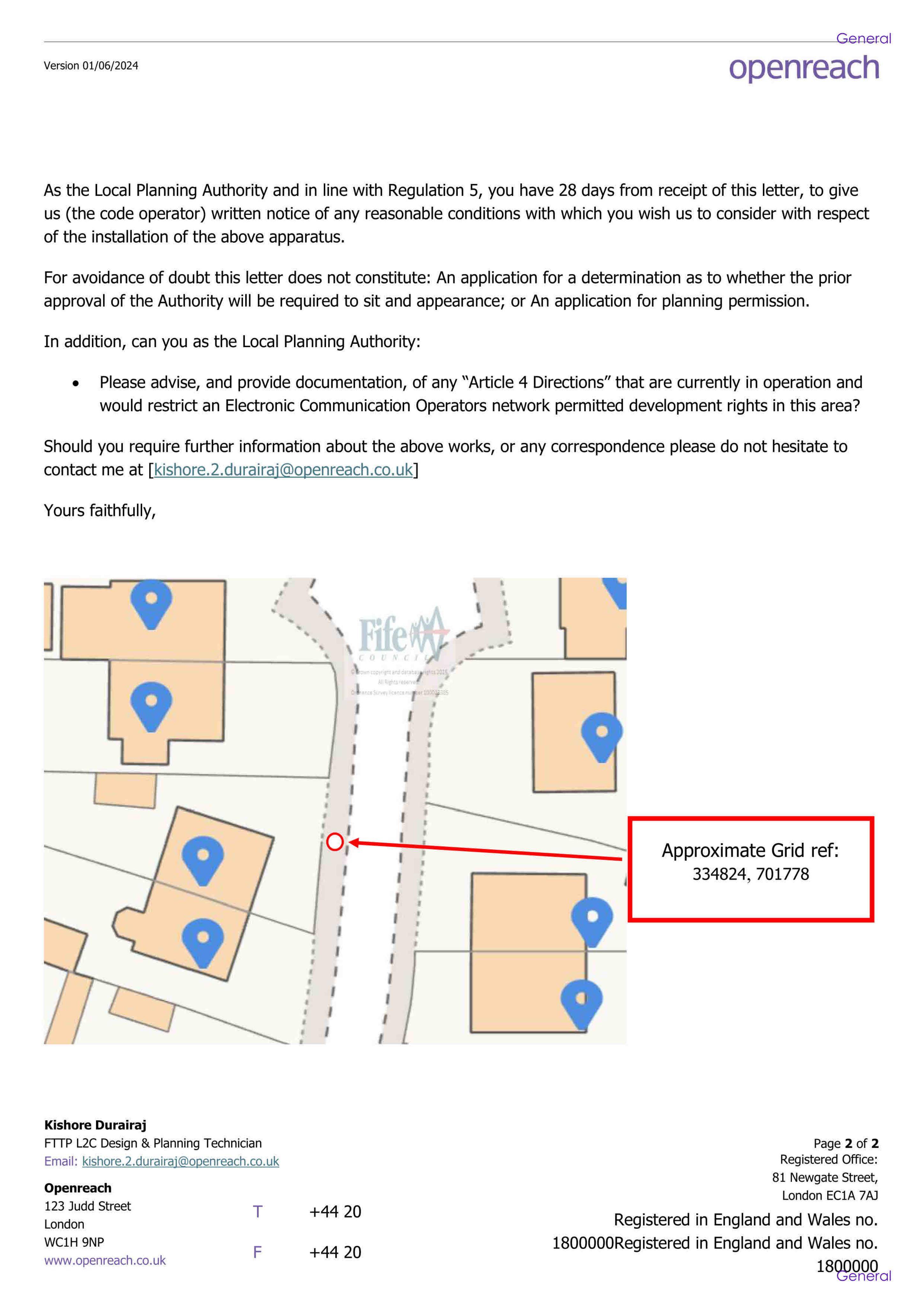 Planning document