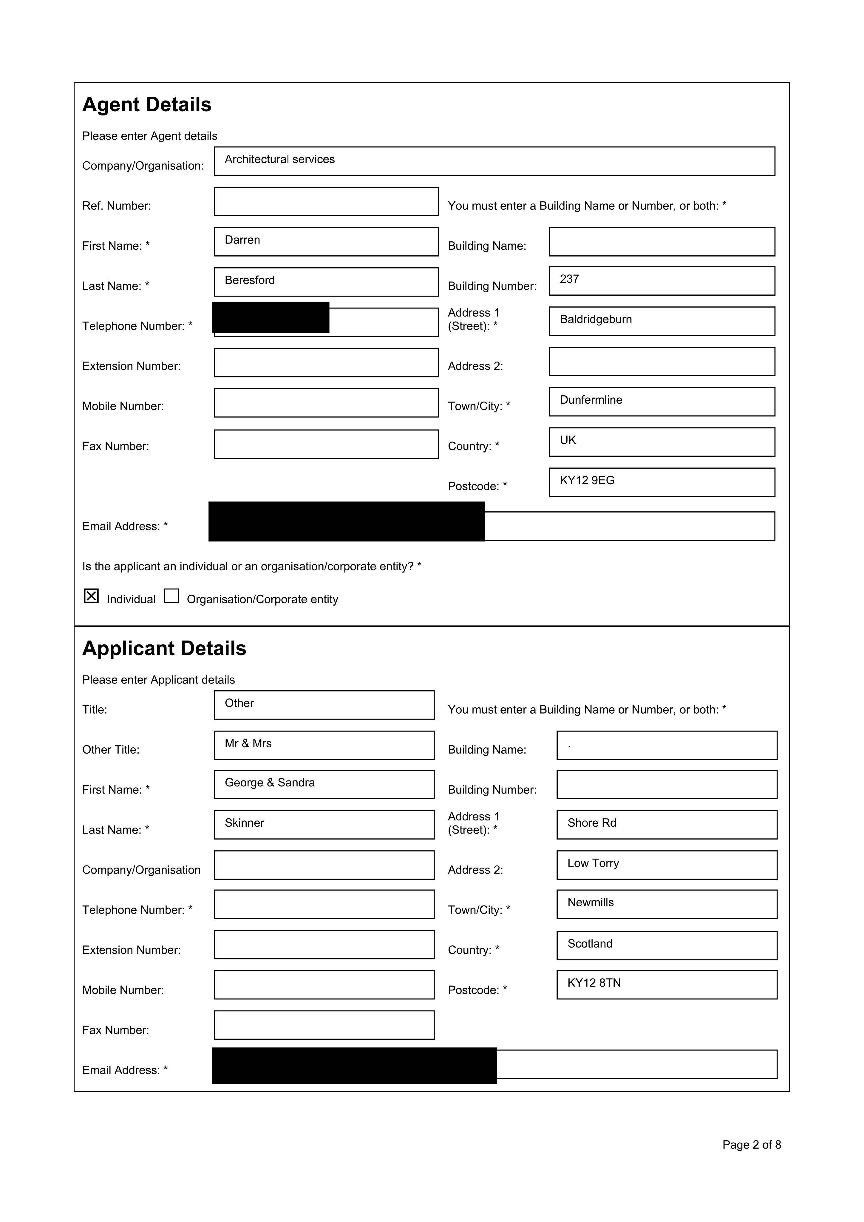 Planning document