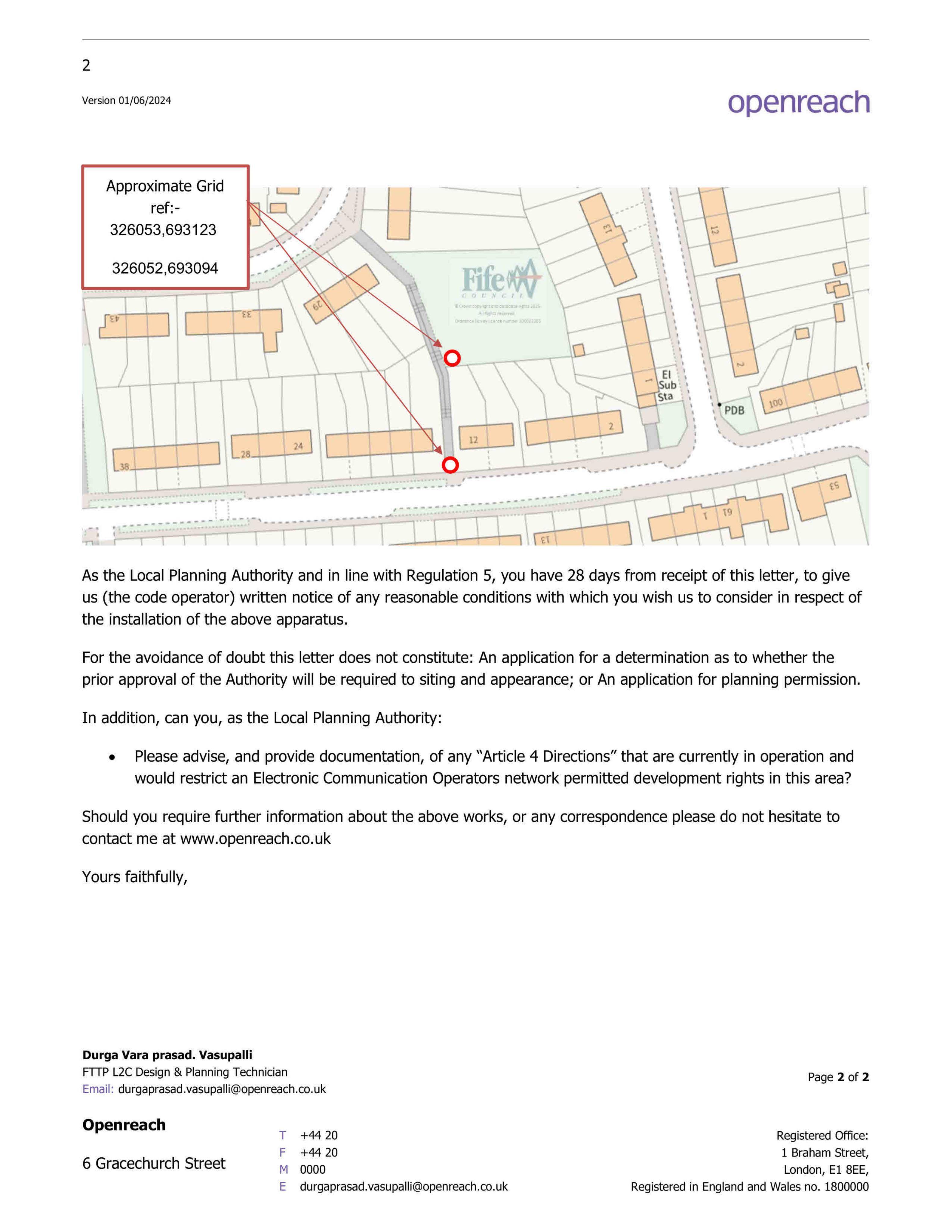 Planning document