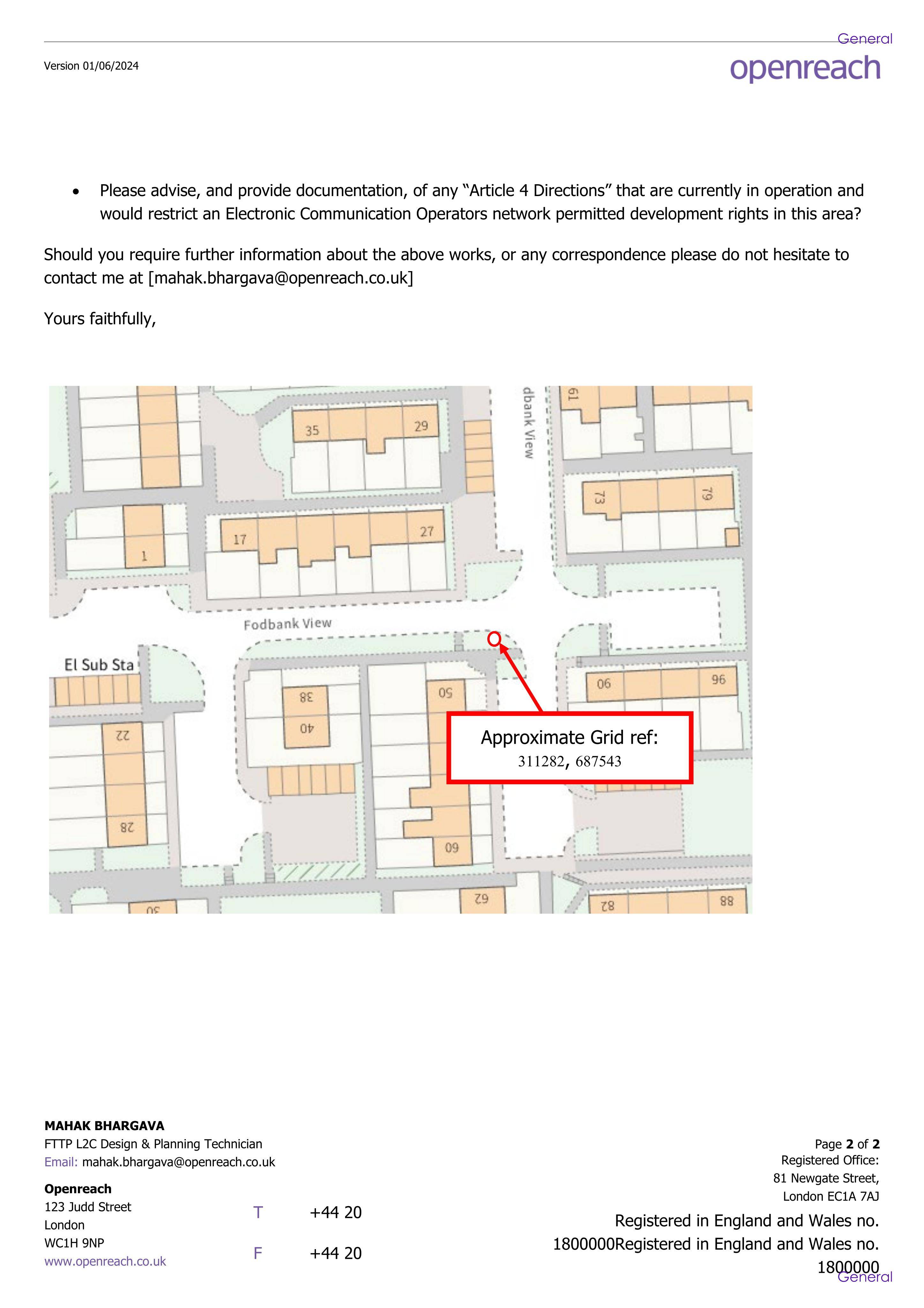 Planning document