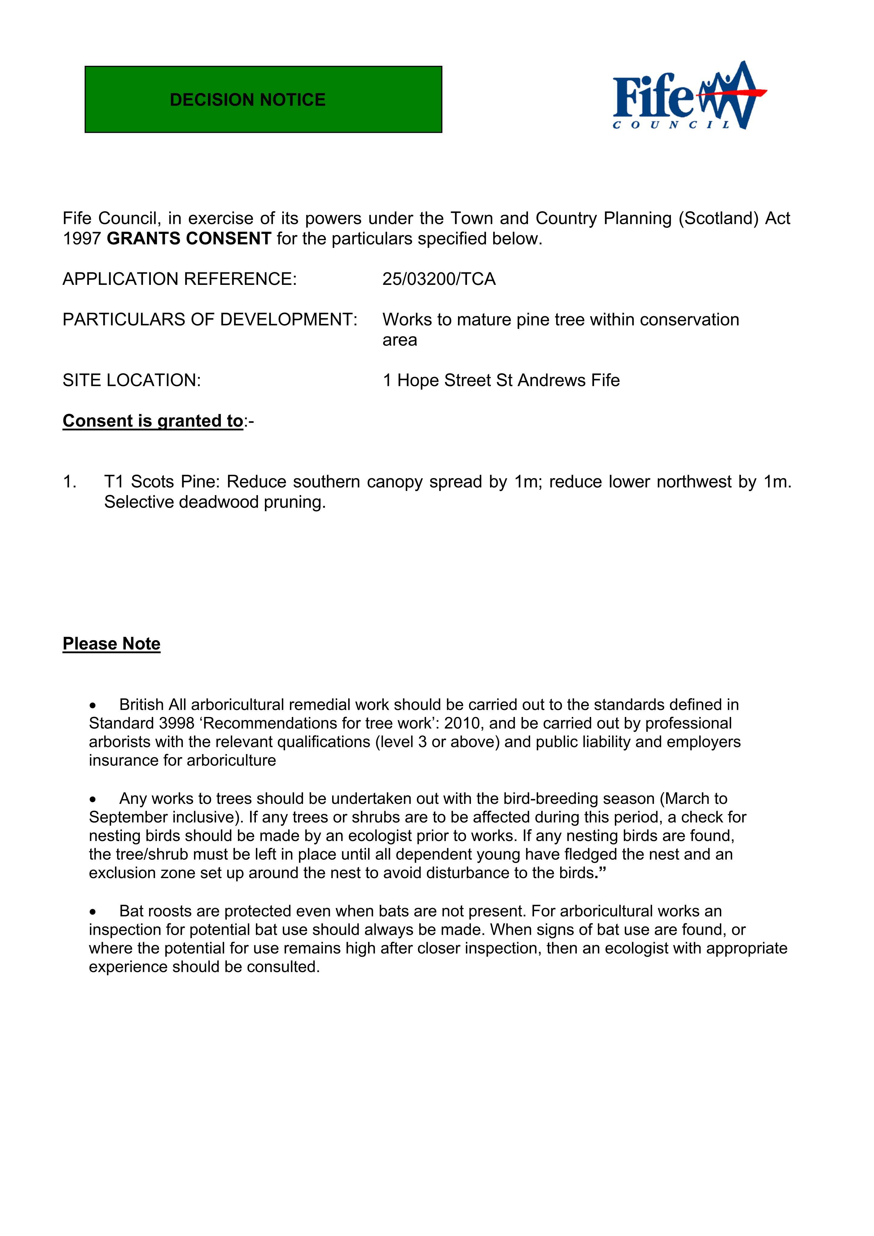 Planning document