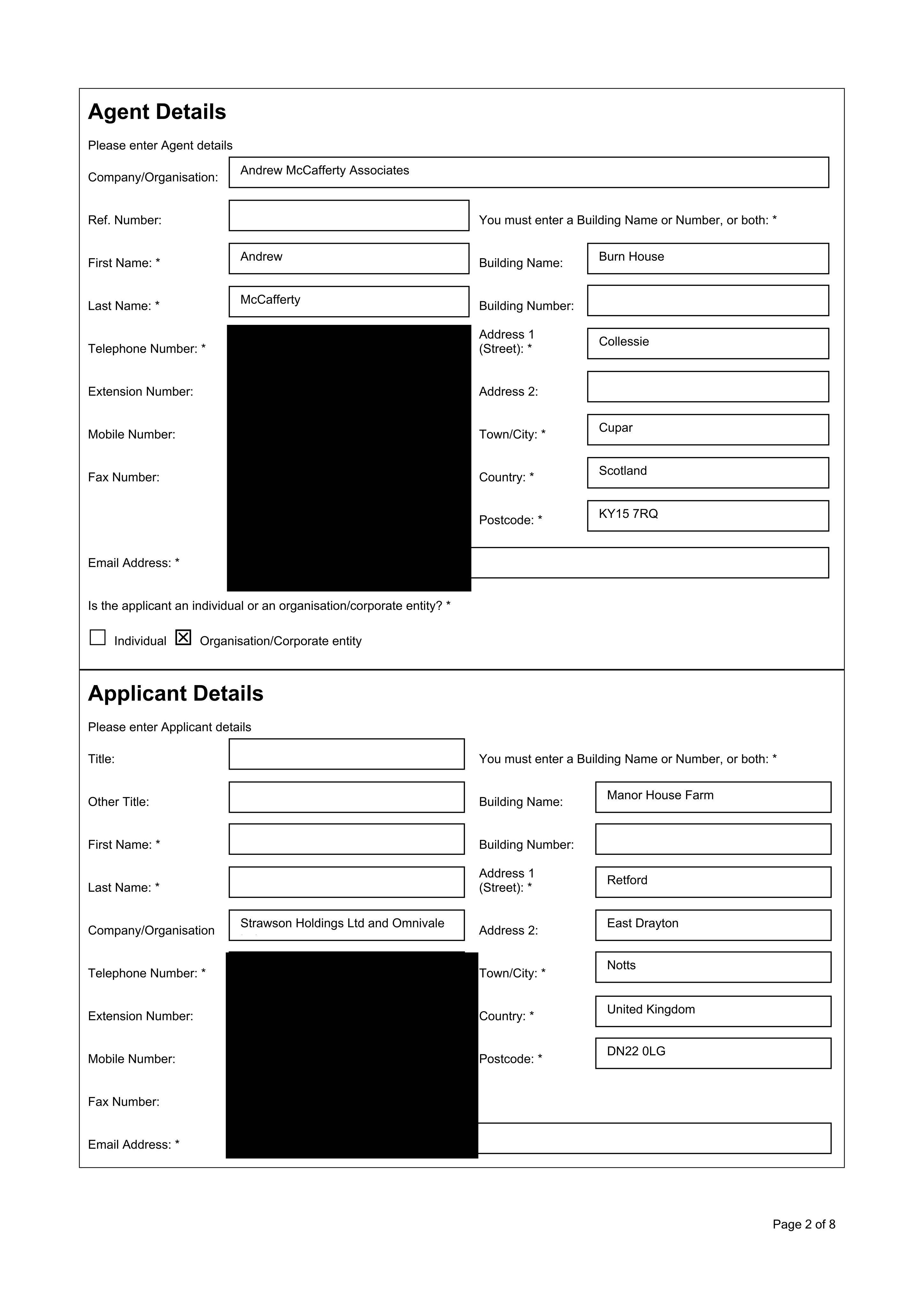 Planning document