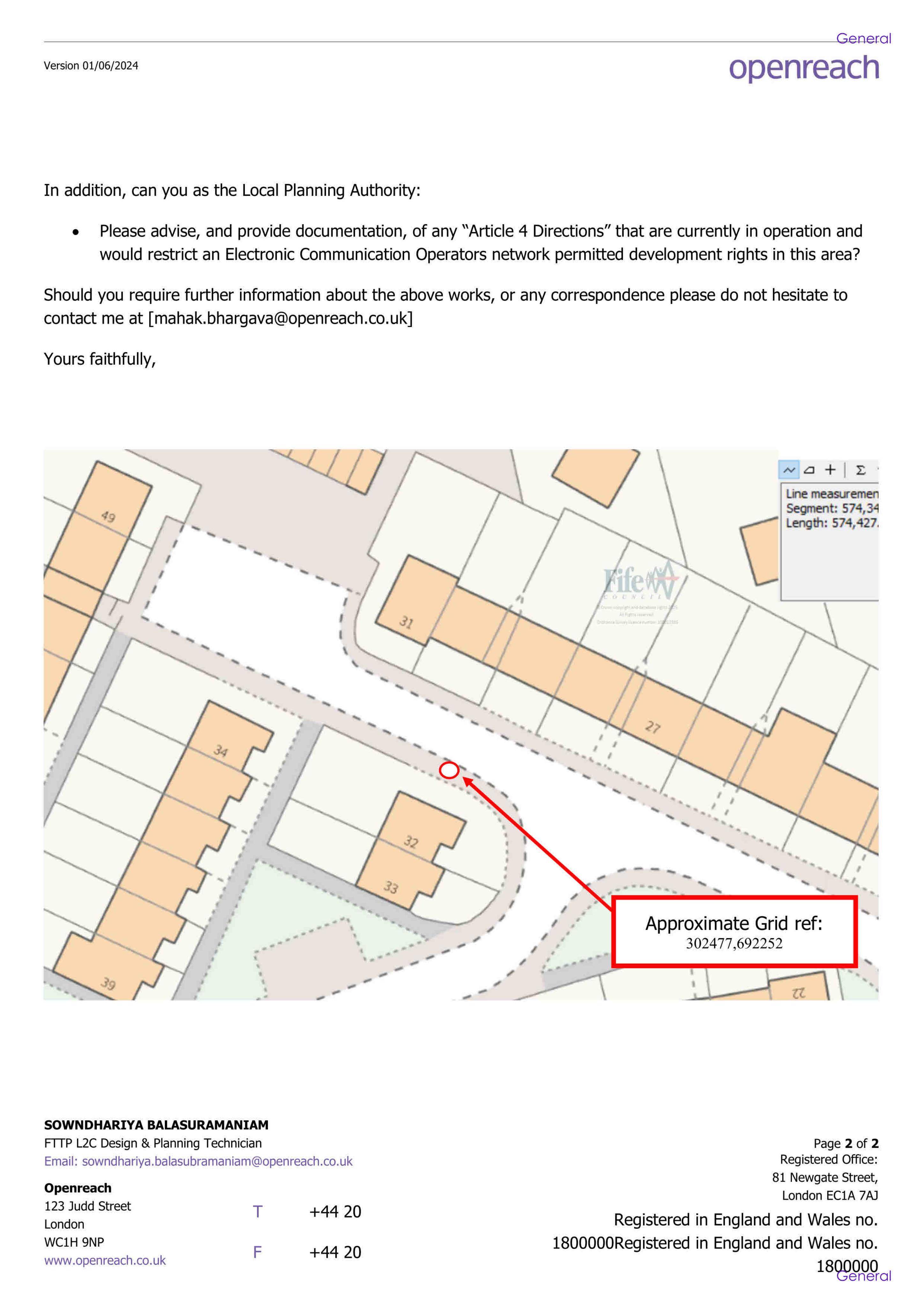 Planning document