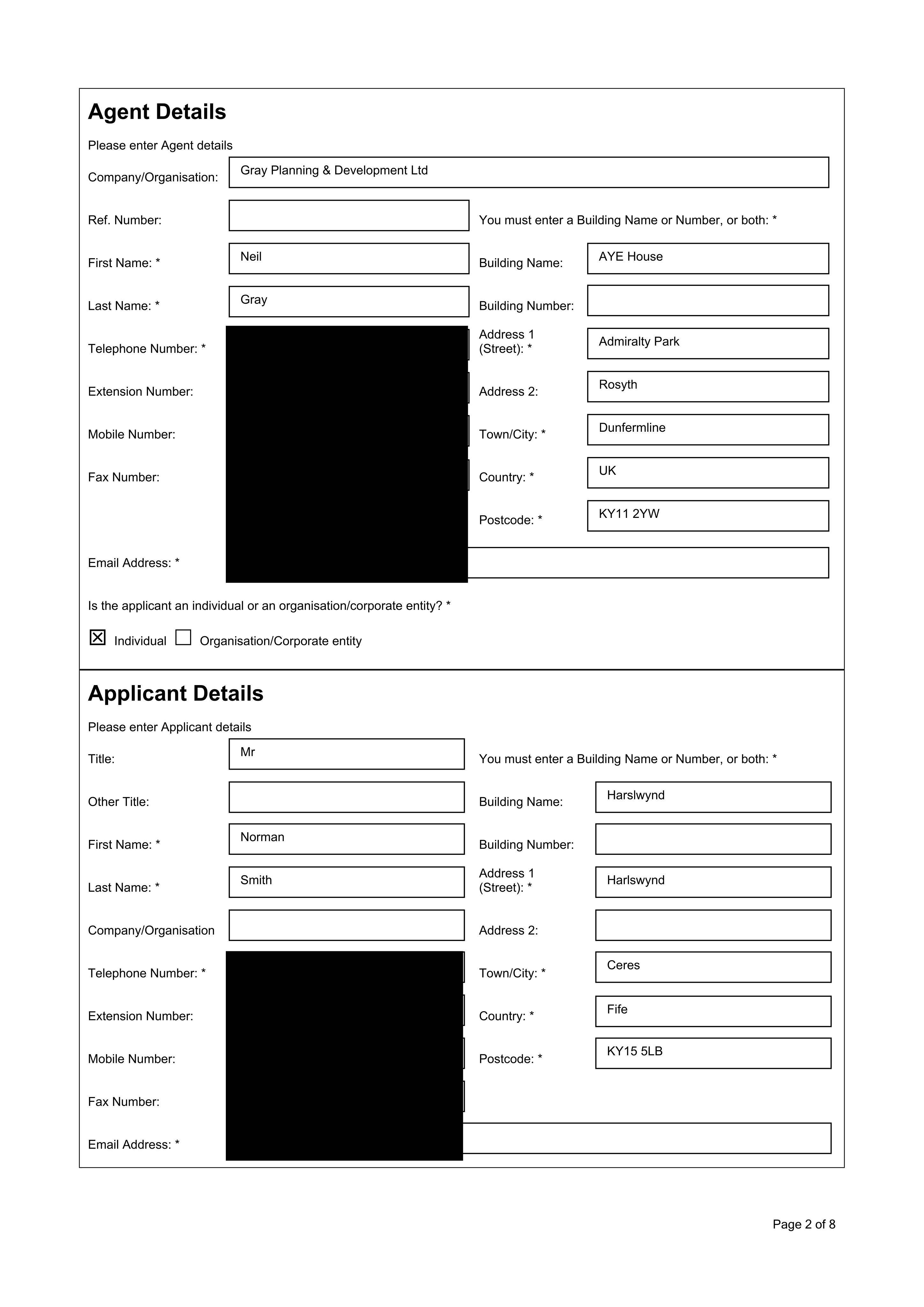 Planning document
