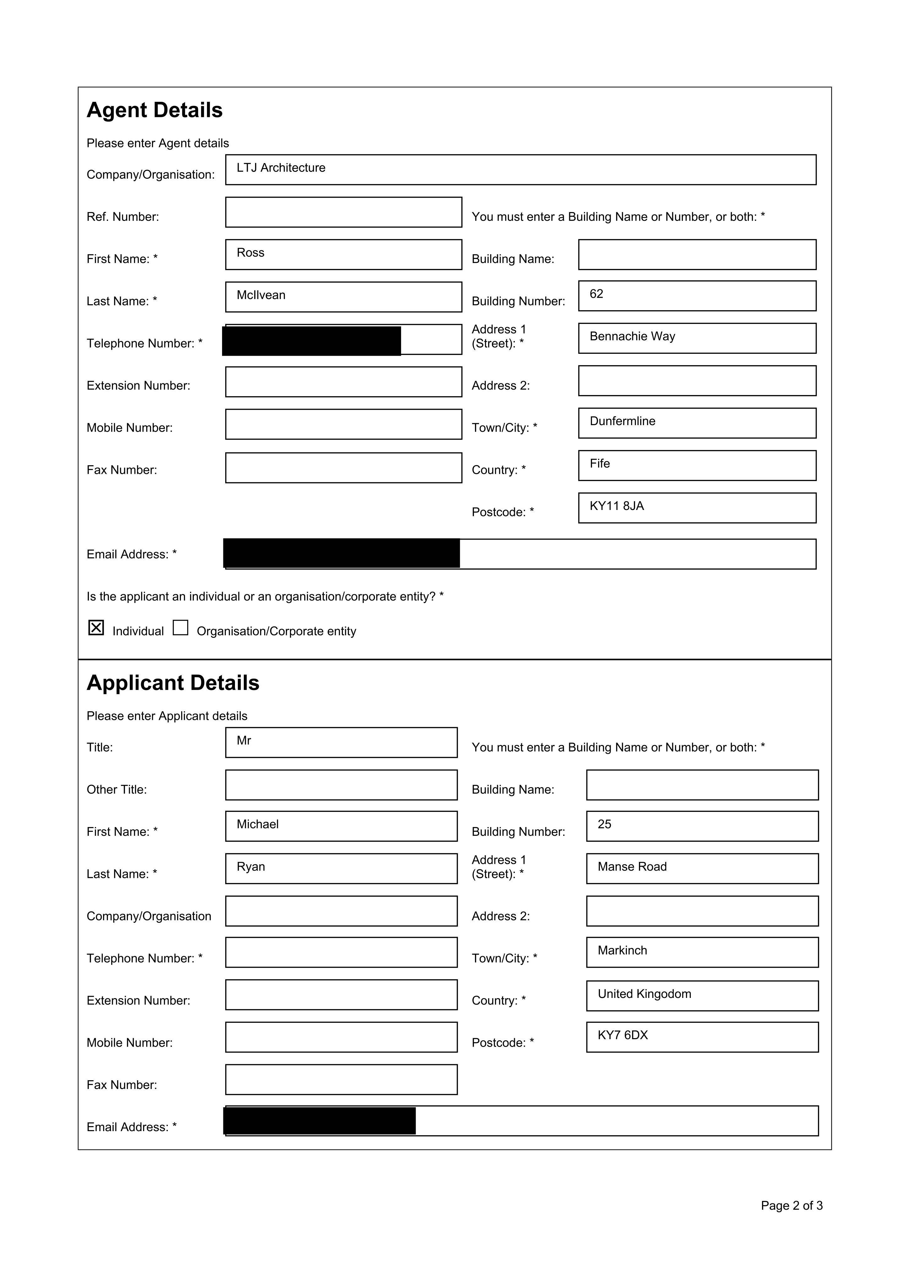 Planning document