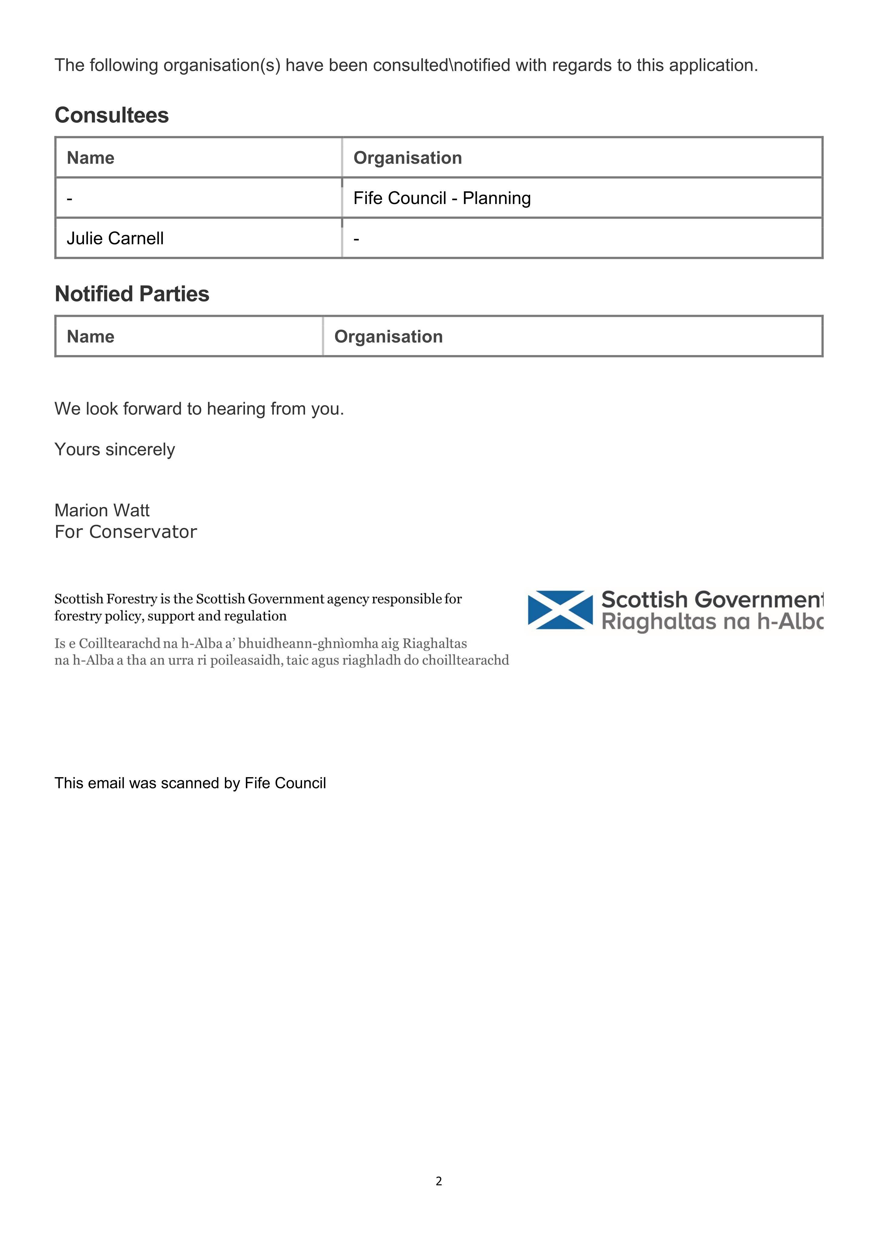 Planning document