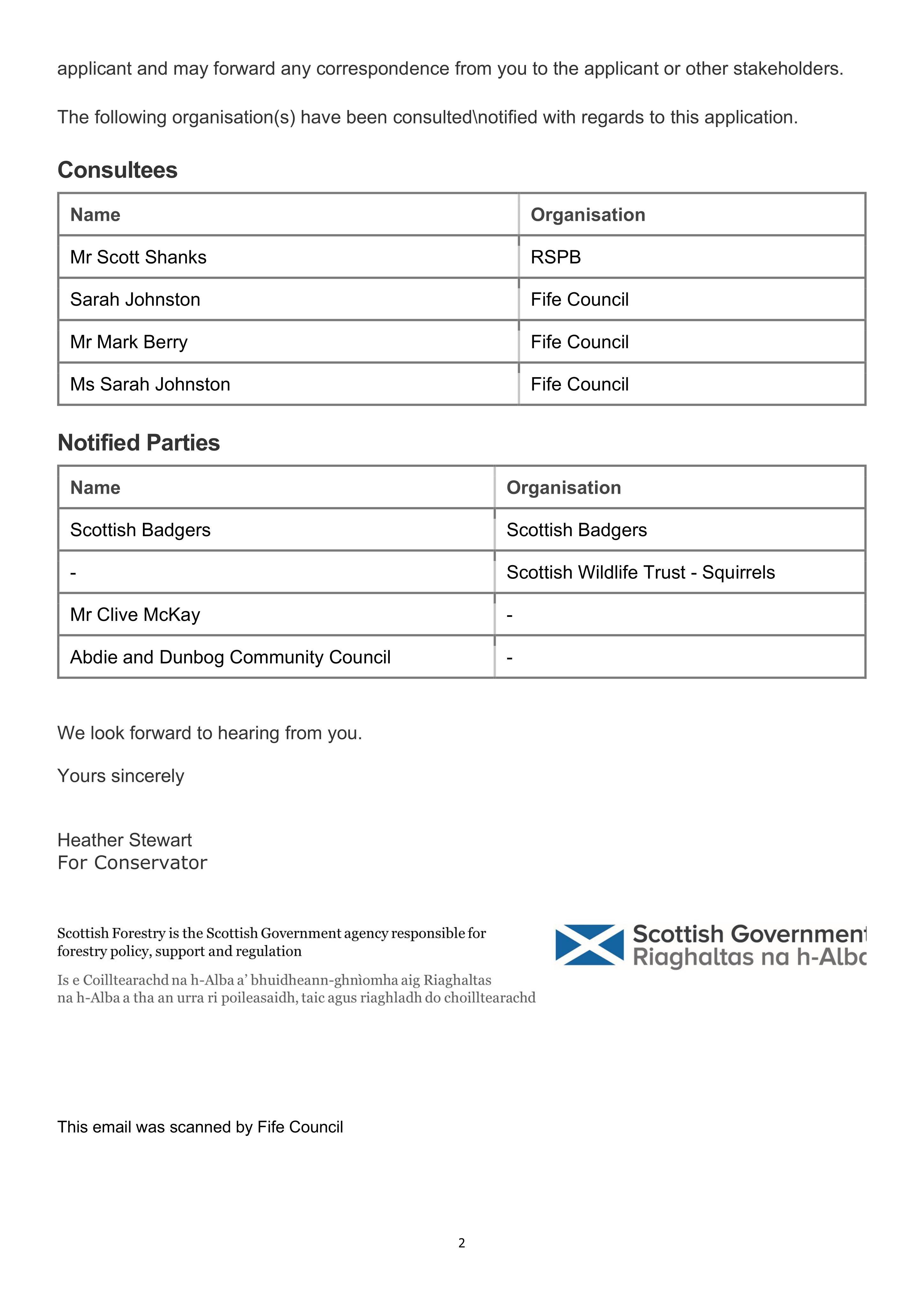 Planning document