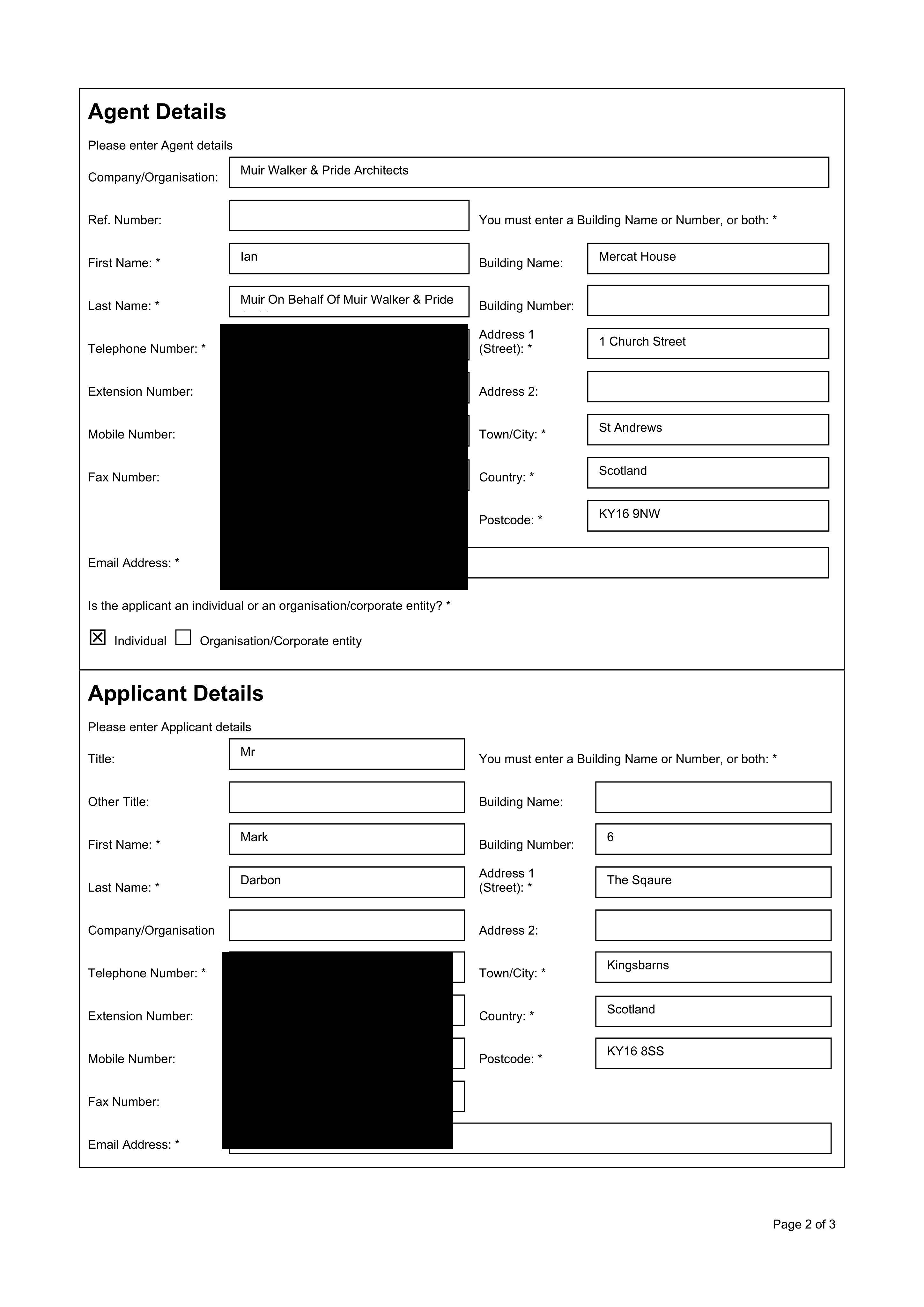 Planning document